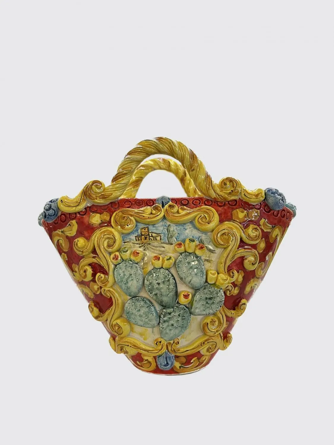 Coffa Fico D'India Bartes in ceramica