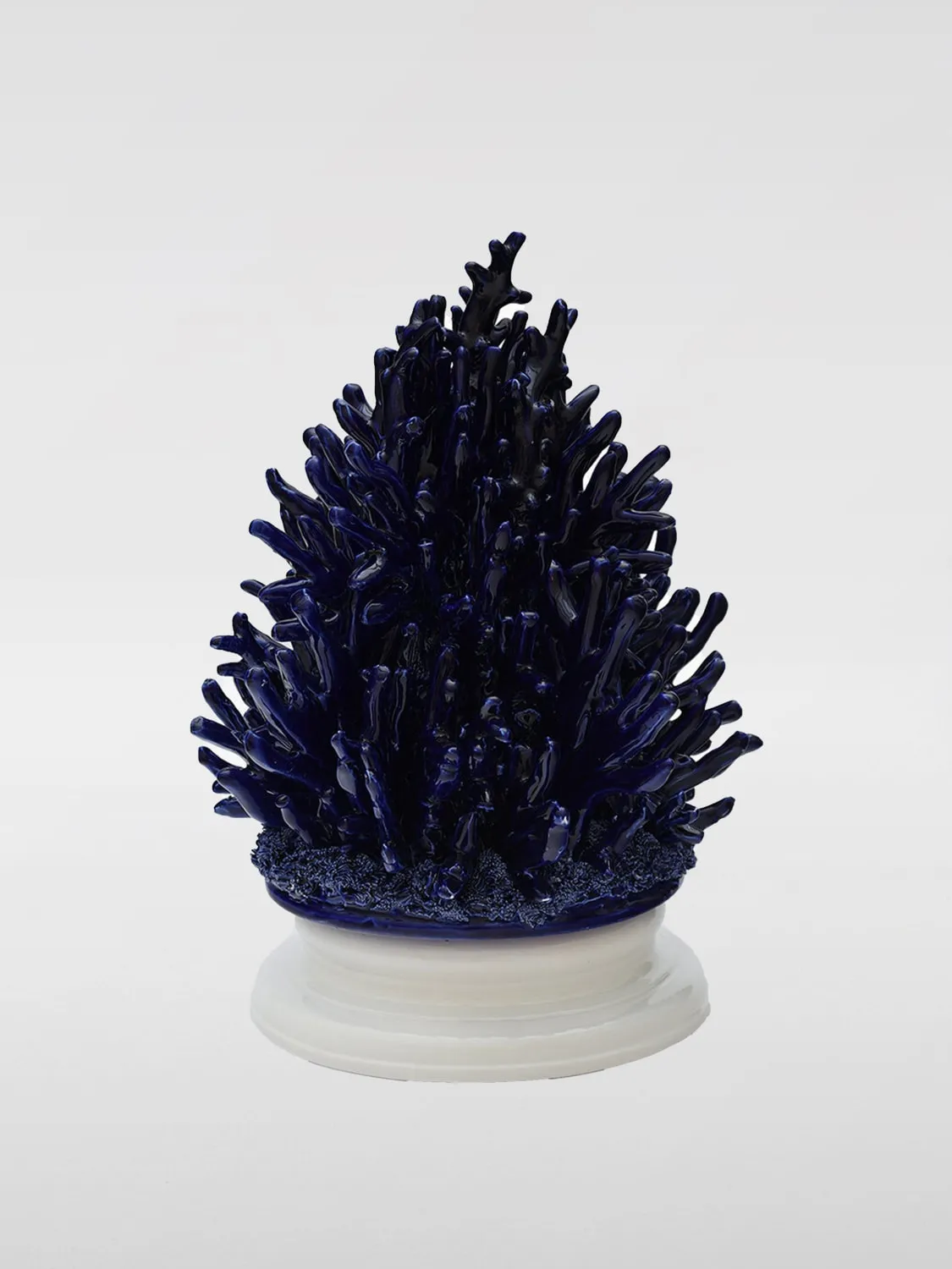 Centrotavola Tralcio Corallo Bartes in ceramica