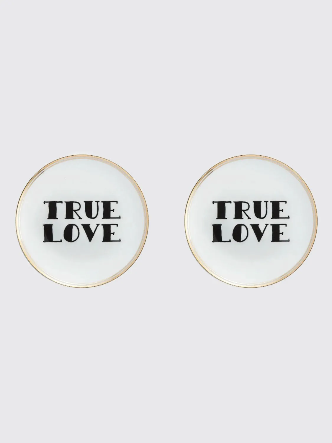 Set 2 piatti True Love Bitossi Home in porcellana