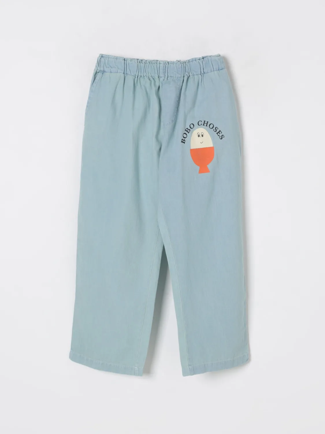Pantalone in cotone con stampa grafica Bobo Choses