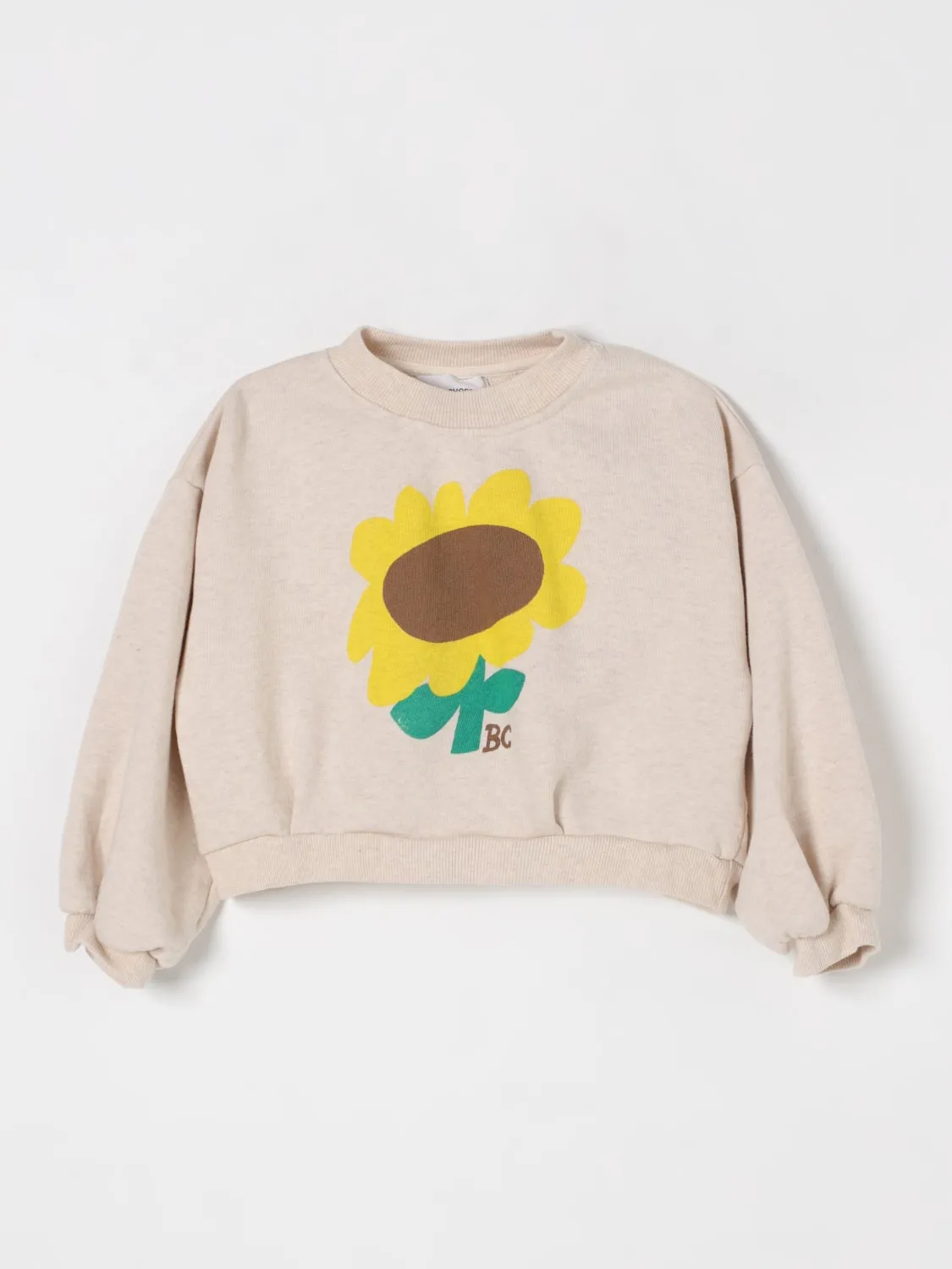 Felpa a girocollo con stampa girasole Bobo Choses