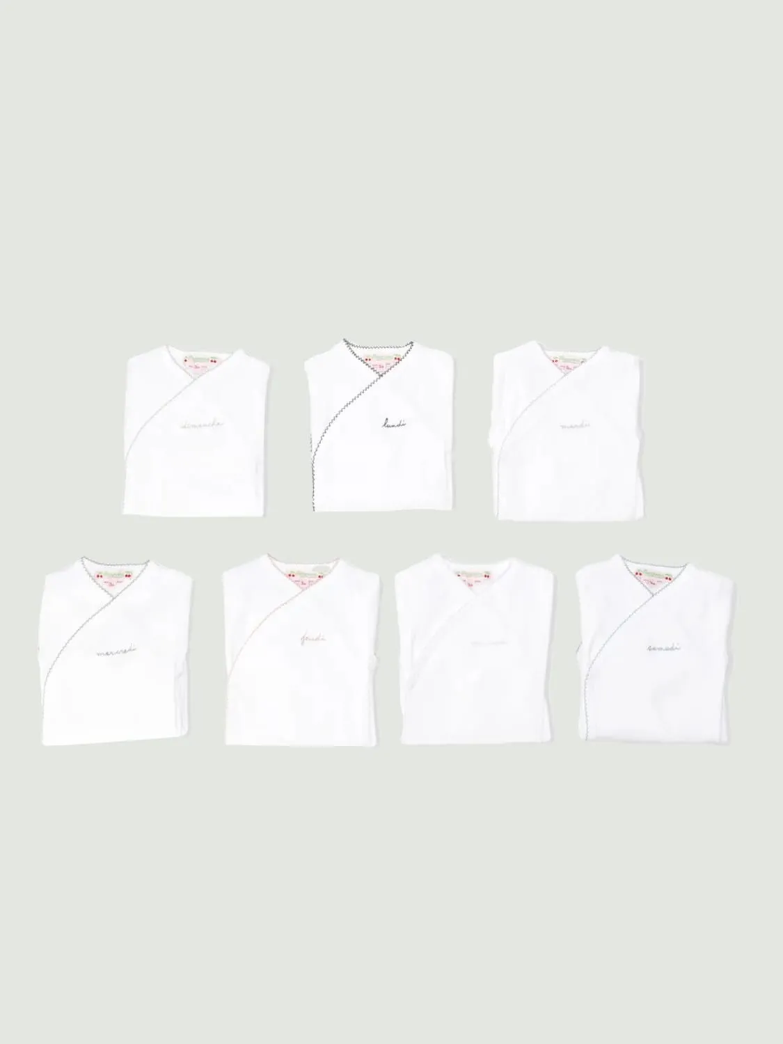 Set 7 Body Bonpoint in cotone