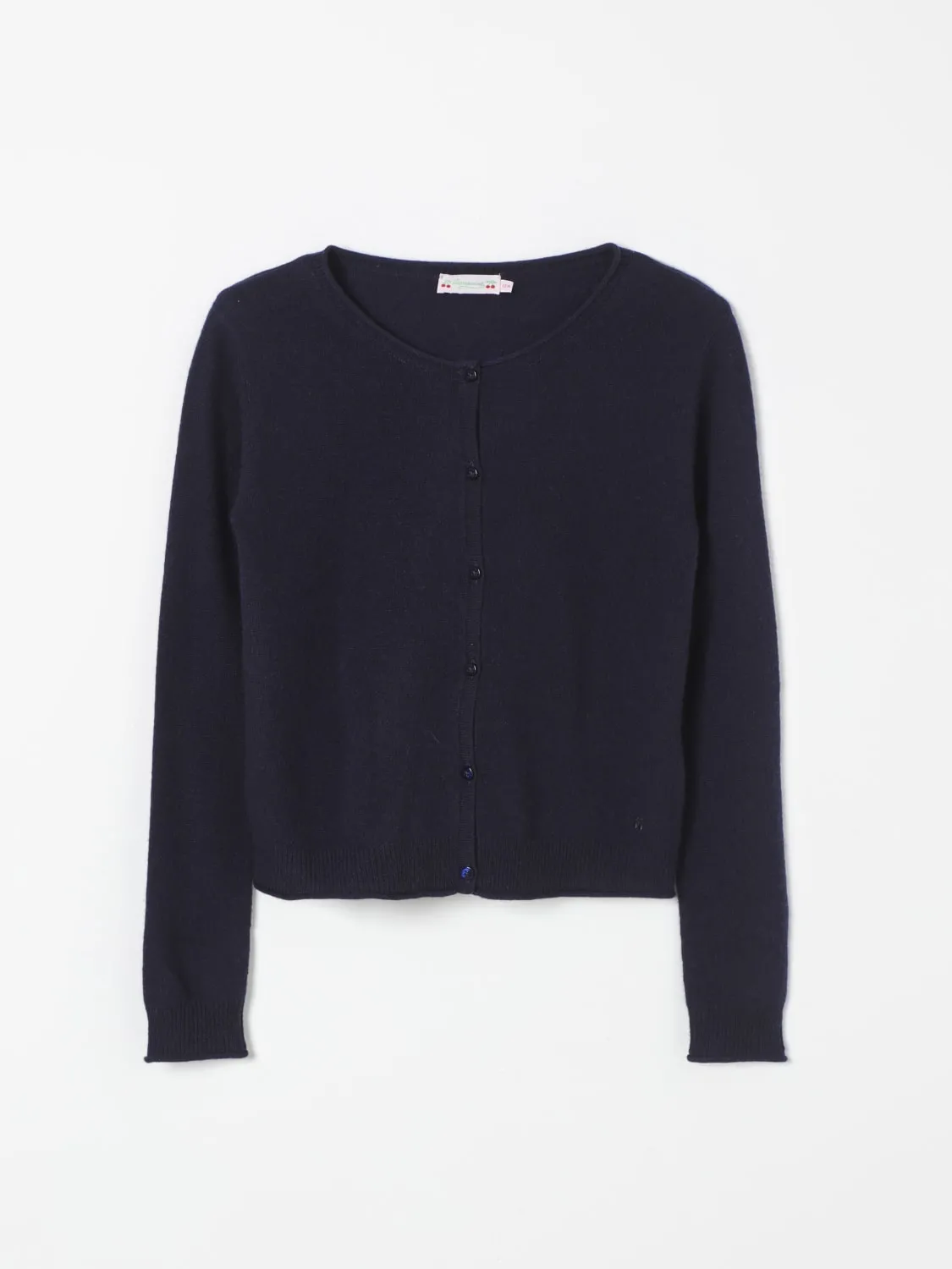 Cardigan a girocollo Bonpoint in cashmere