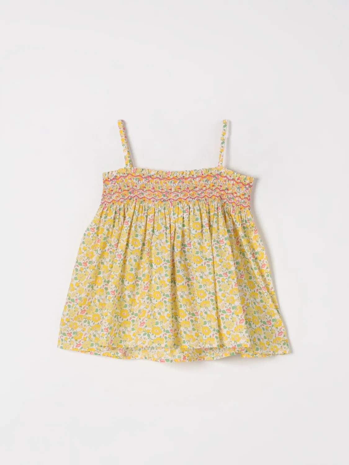 Top in cotone floreale Bonpoint