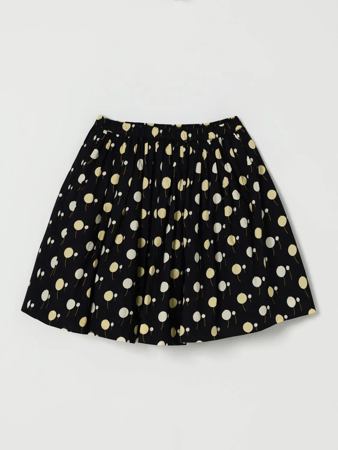 Gonna in cotone organico a pois Bonpoint