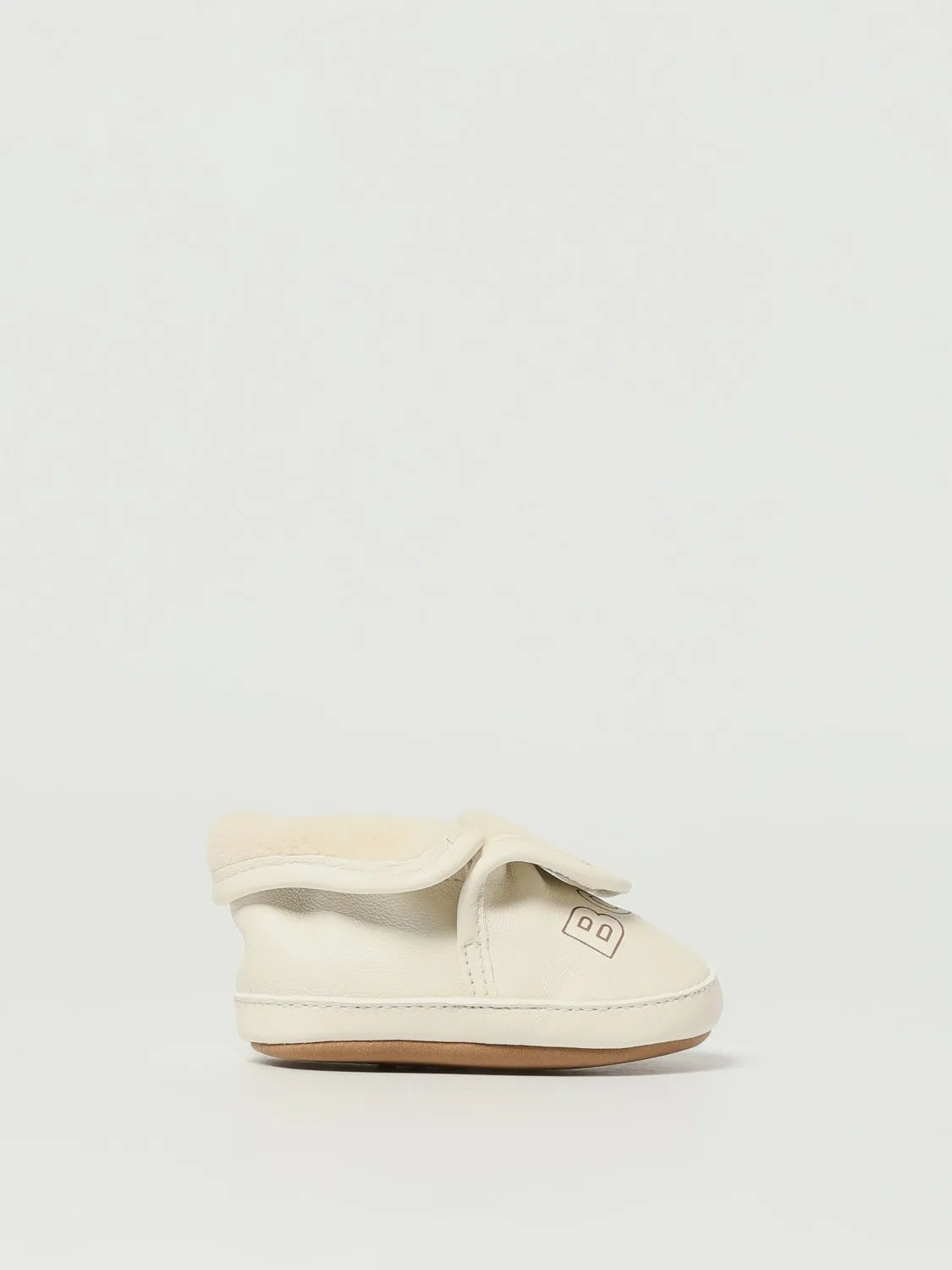 Scarpe da culla Boss con fodera in shearling