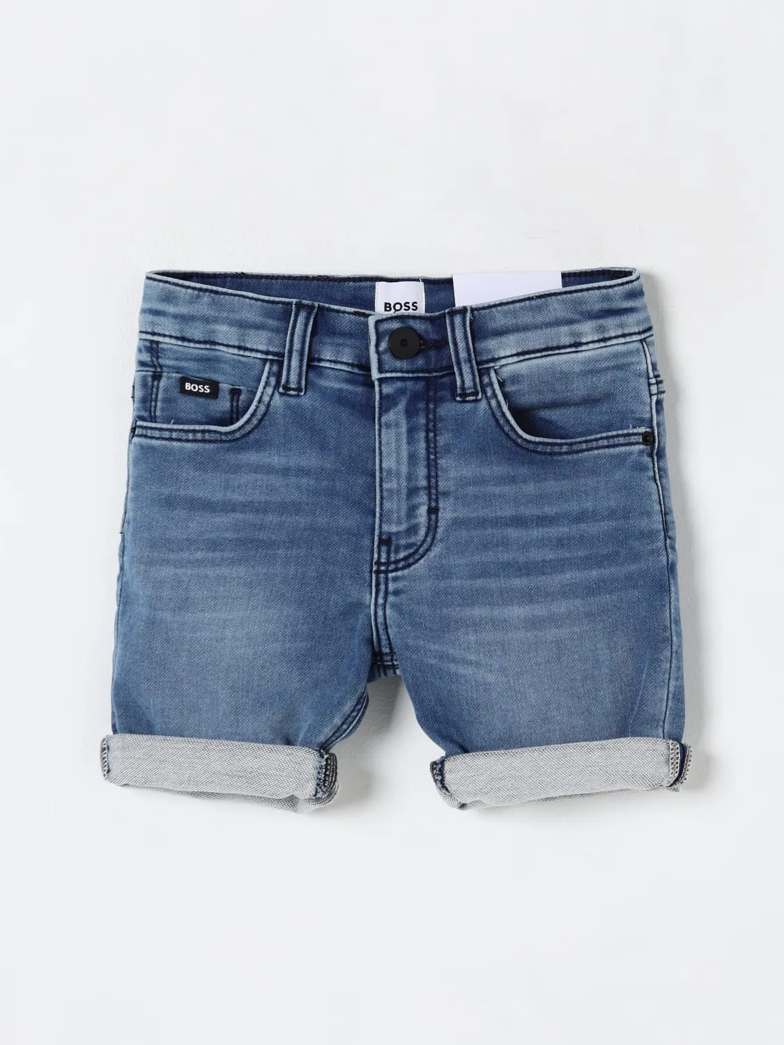 Pantaloncino di jeans a 5 tasche Boss