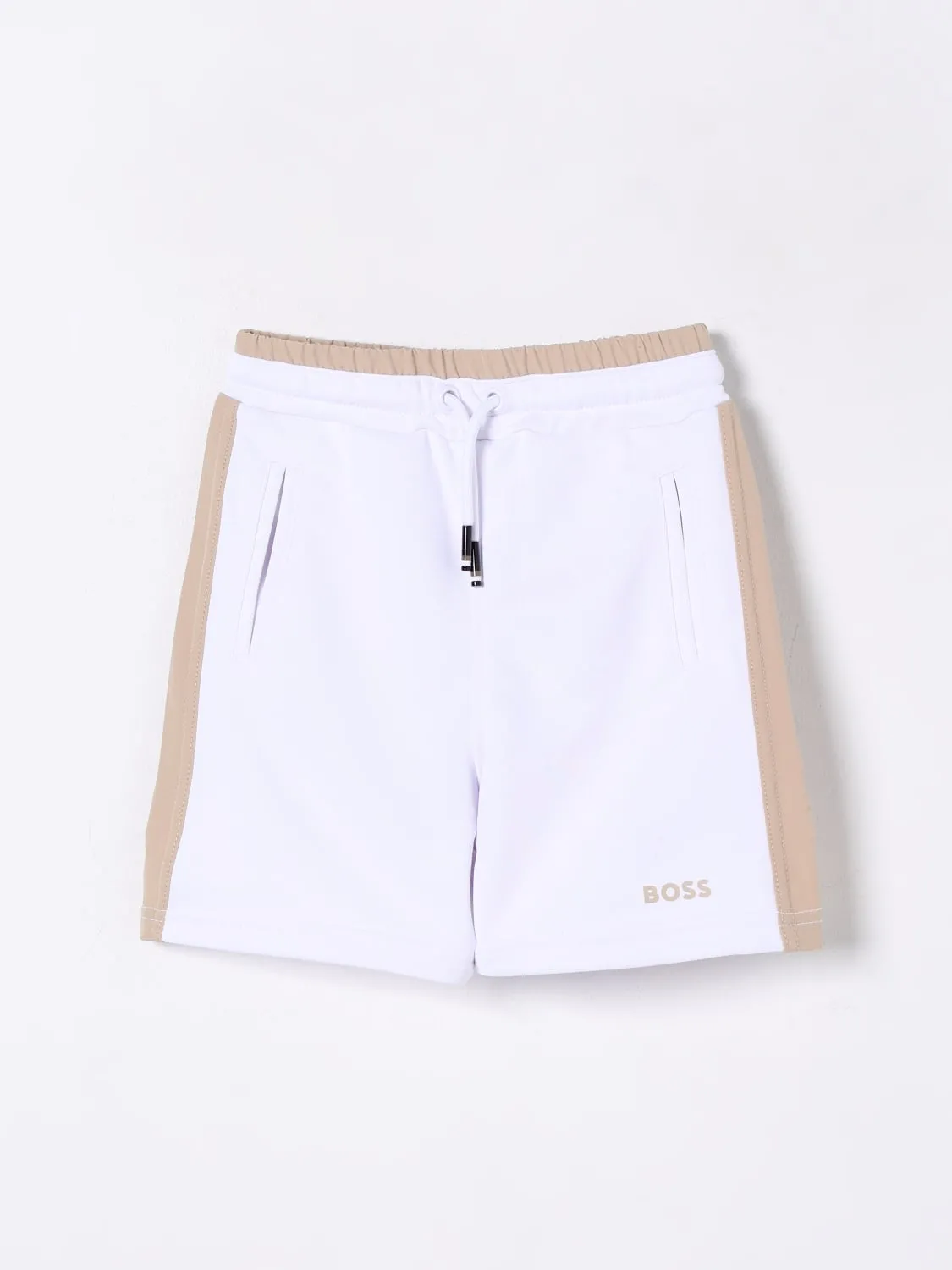 Pantaloncino Boss in misto cotone