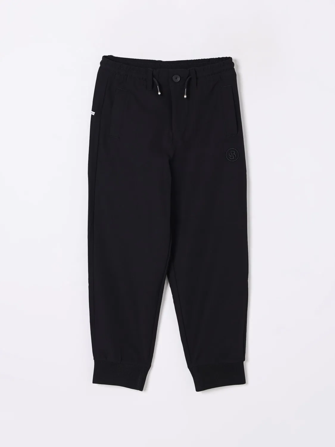 Pantalone con coulisse Boss in poliestere