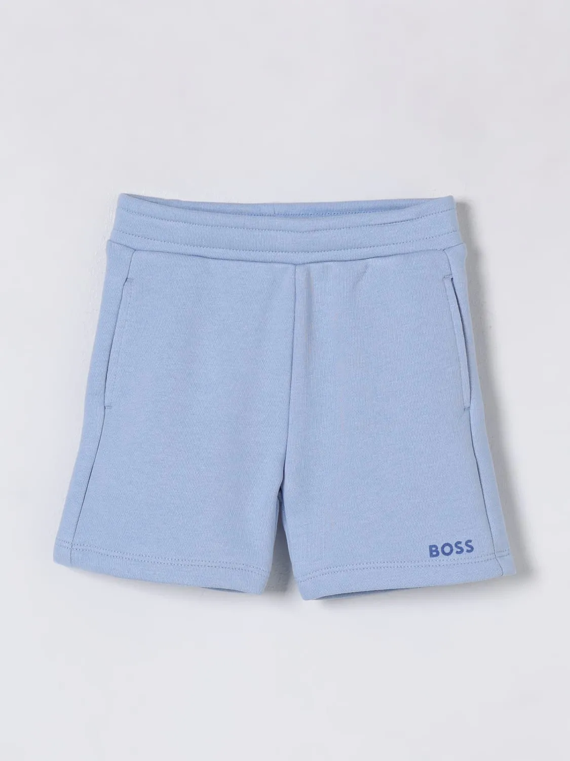 Pantaloncino jogging in cotone Boss