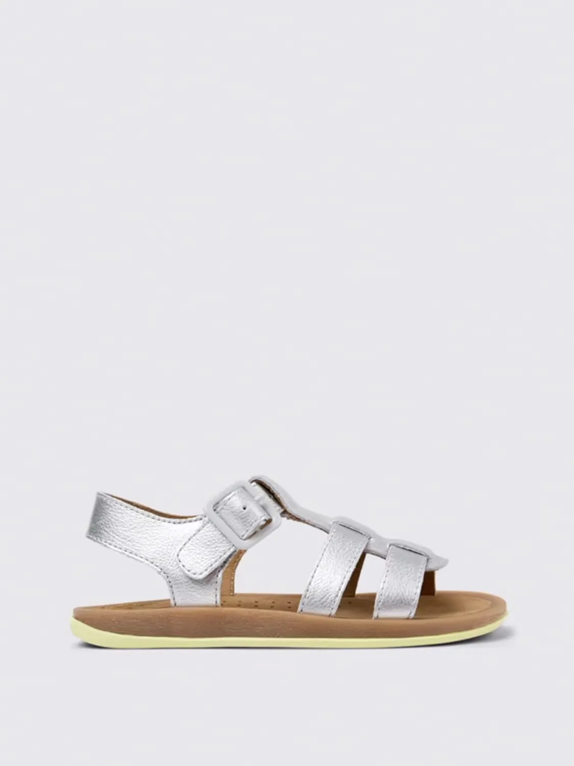 Sandalo Bicho Camper in pelle laminata