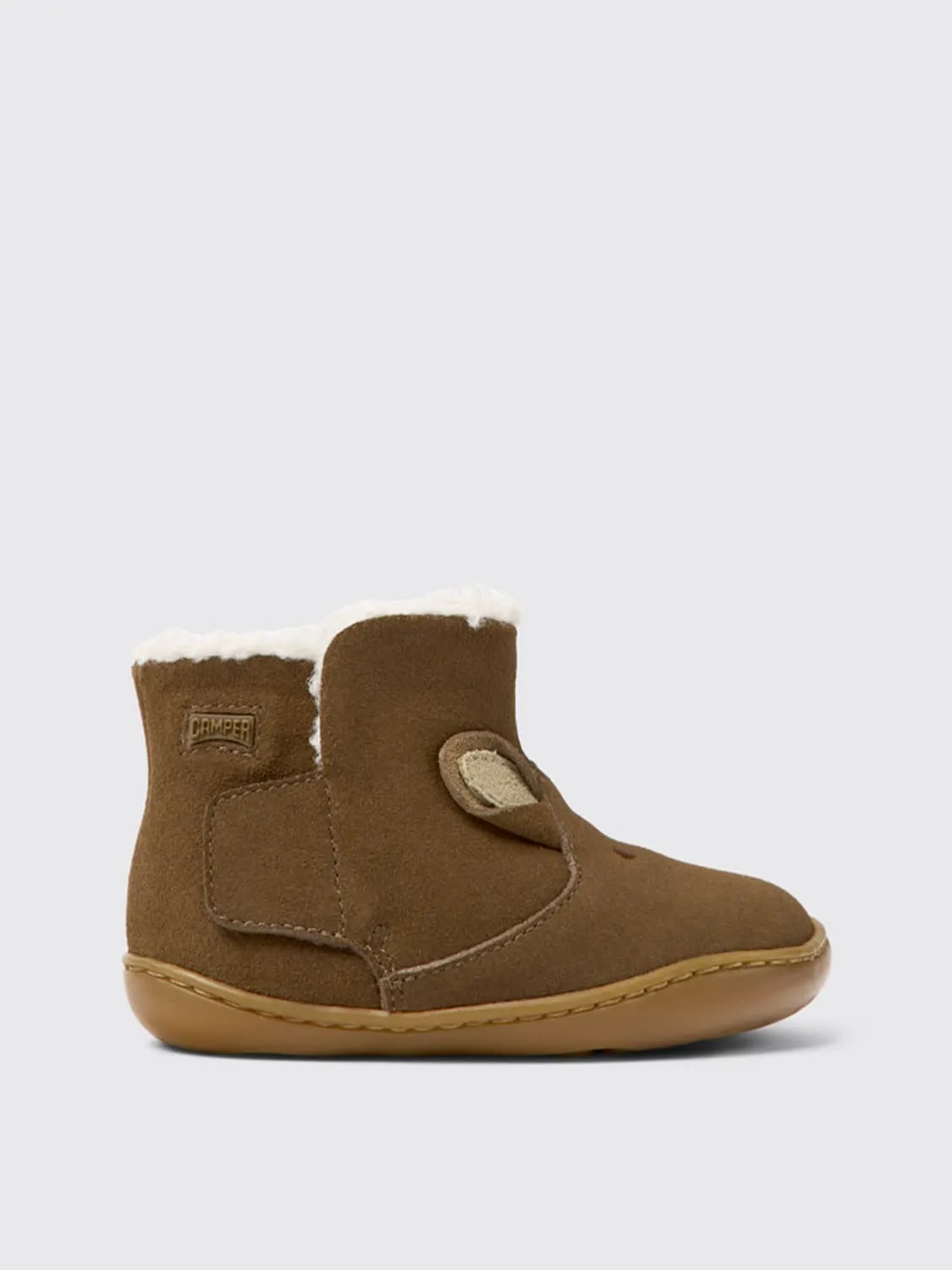 Stivaletto Twins Camper in pelle scamosciata