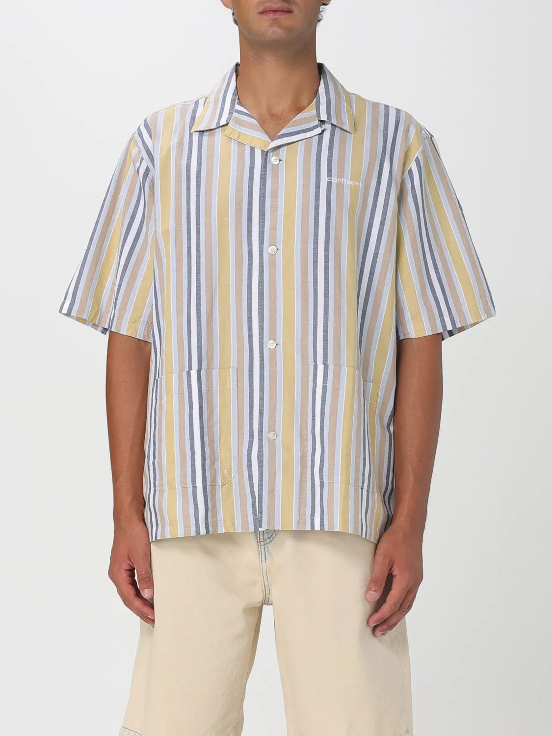 Camicia Carhartt Wip in cotone a righe