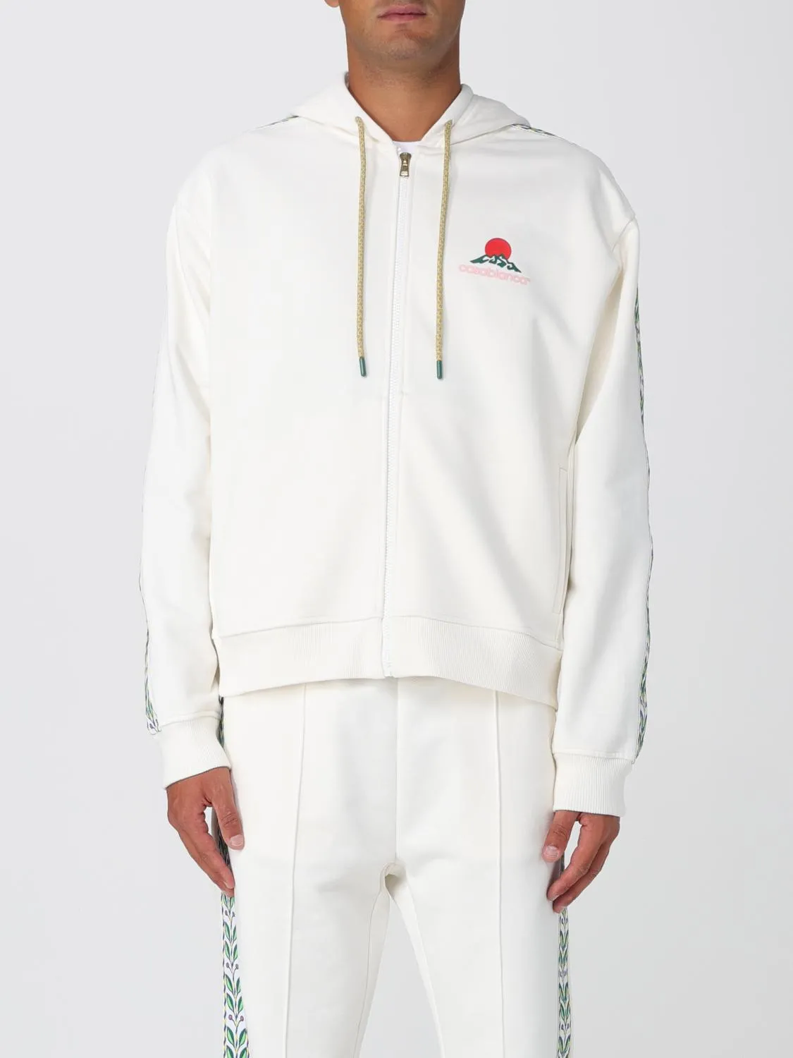 Felpa con cappuccio in cotone organico Casablanca