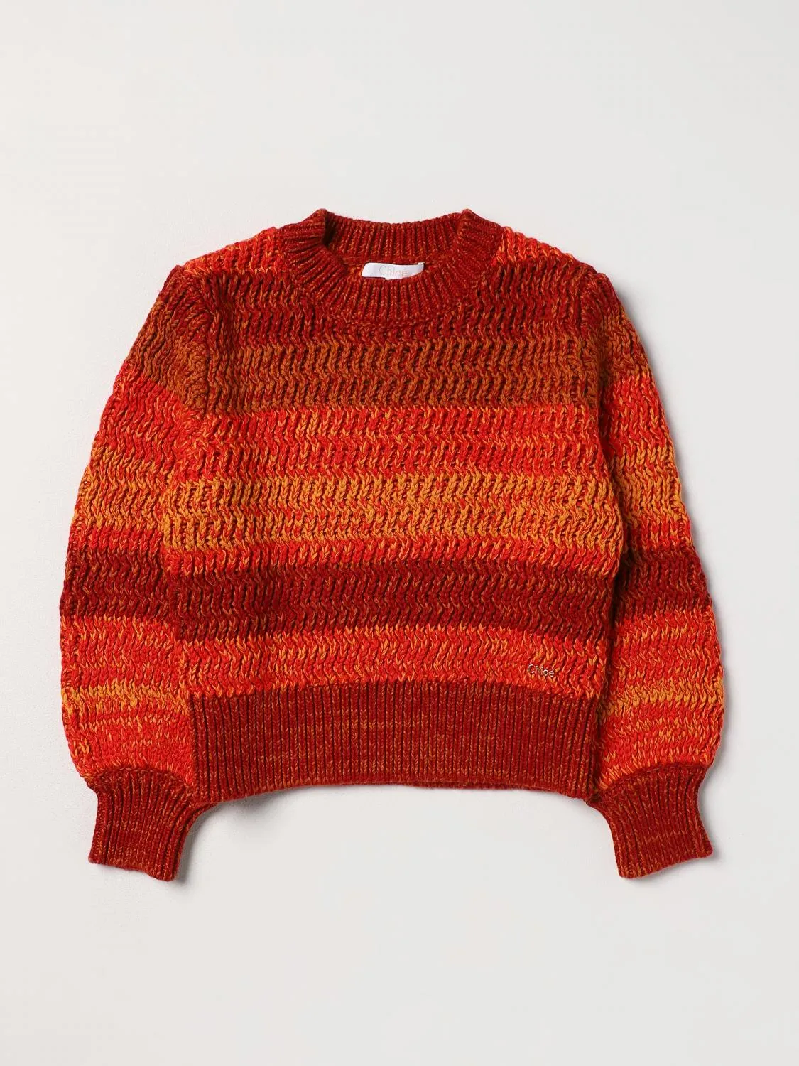 Maglione Chloé in cotone e lana tricot
