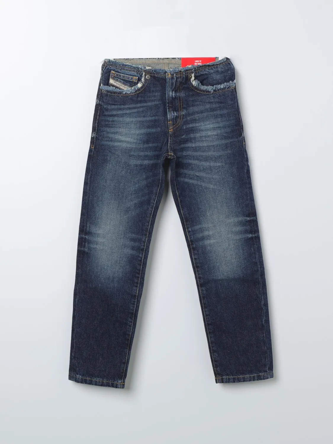 Jeans a 5 tasche Diesel effetto senza vita