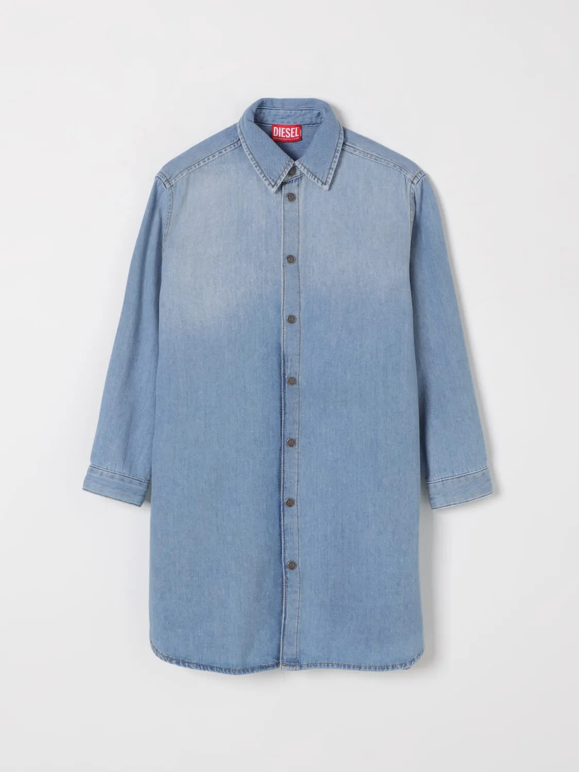 Abito chemisier Oval D Diesel in denim