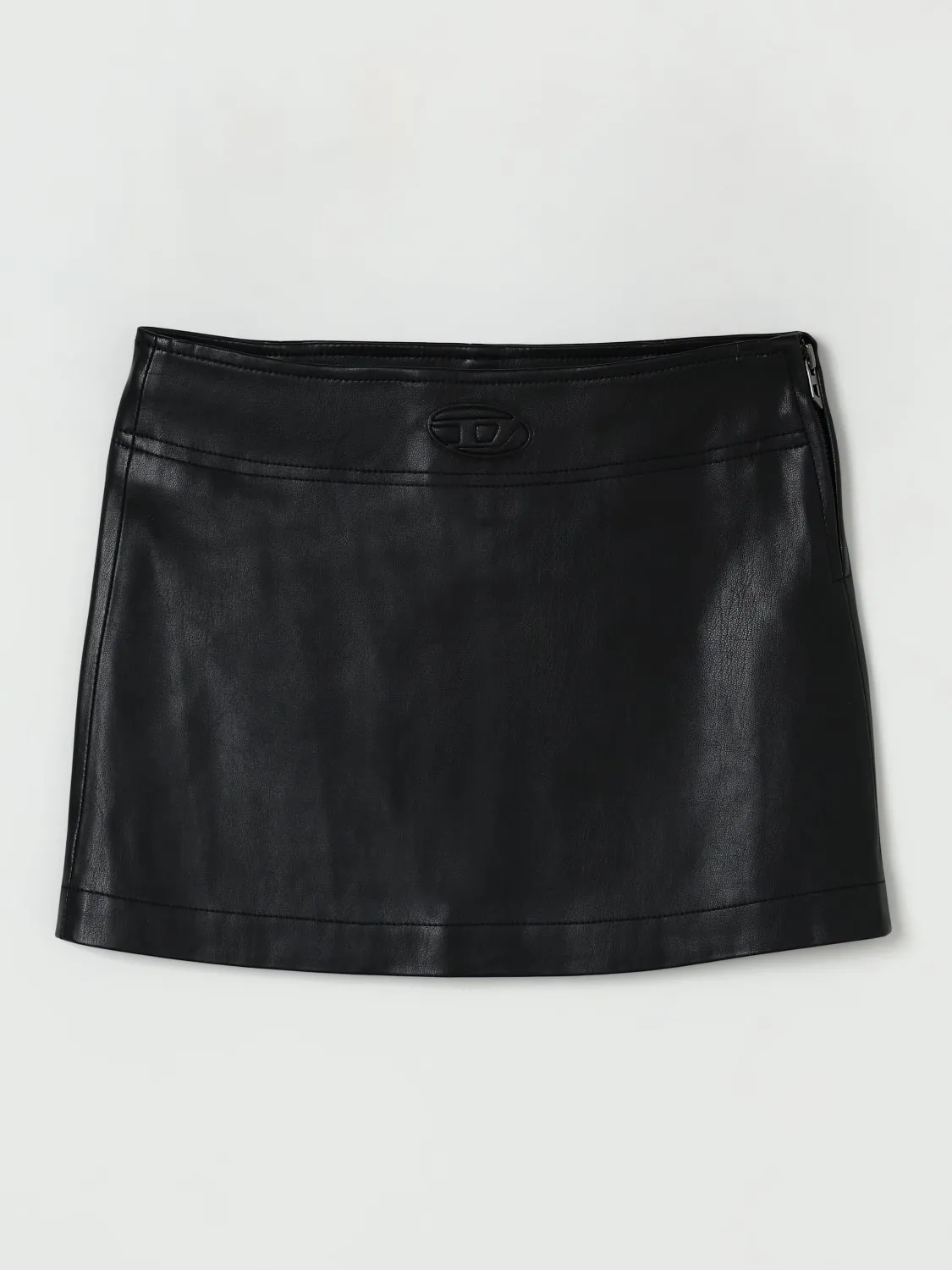 Gonna in pelle sintetica Oval D Diesel