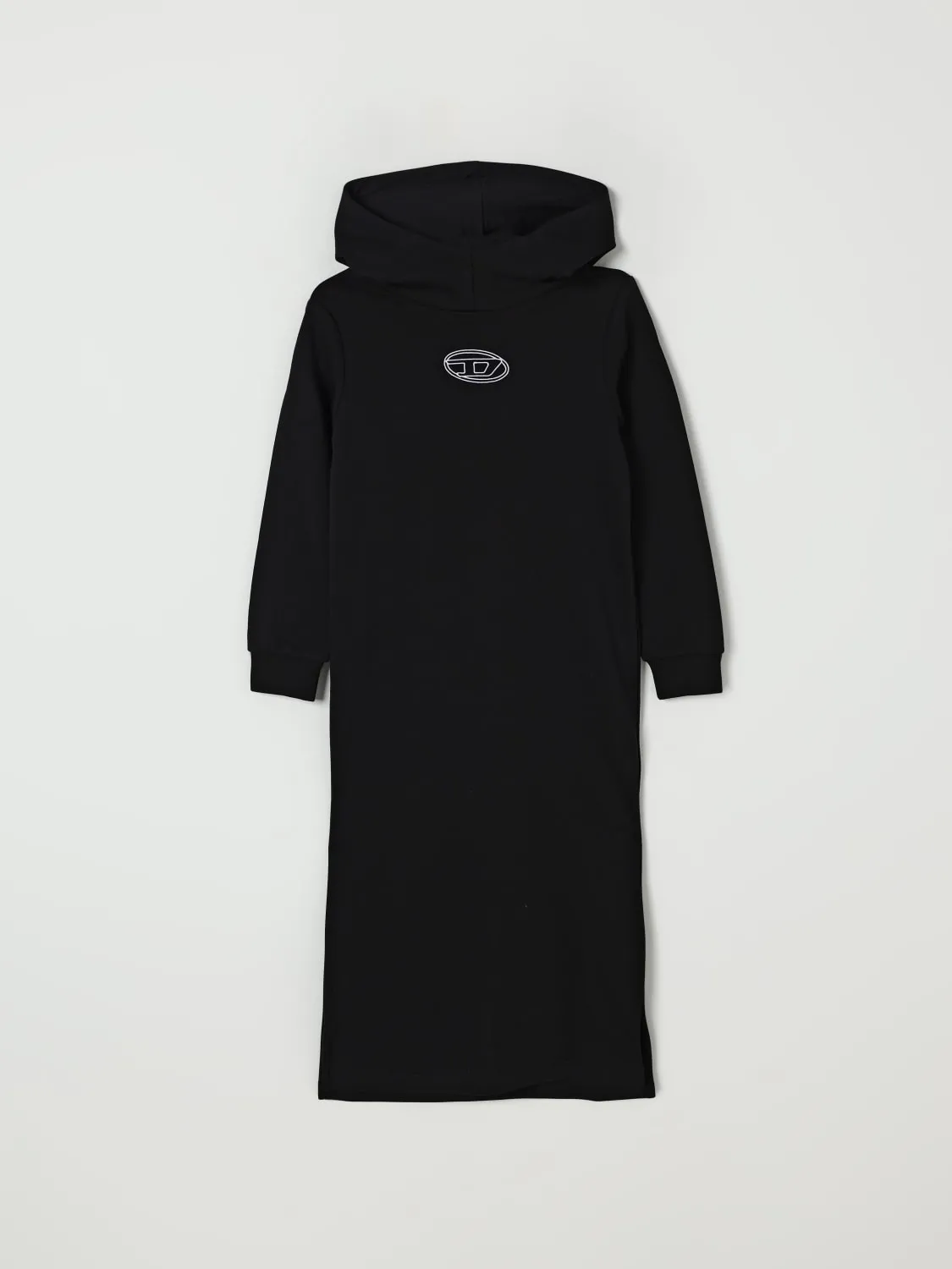 Abito in cotone con cappuccio Oval D Diesel