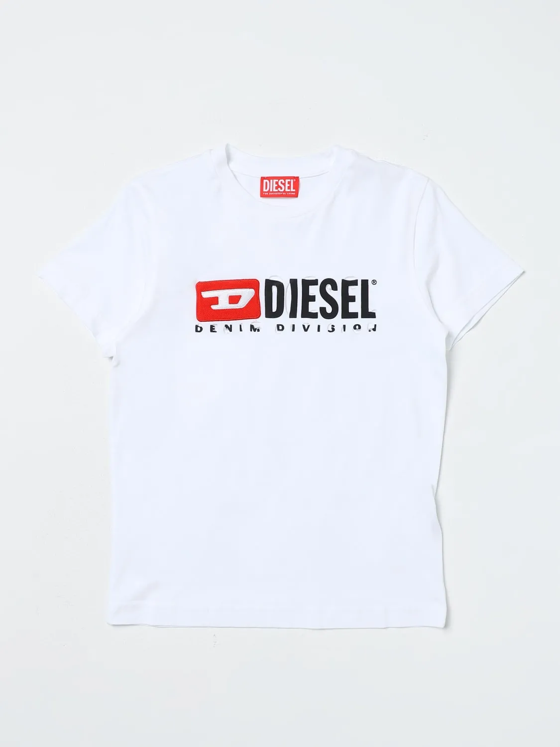 T-shirt di cotone Diesel con logo