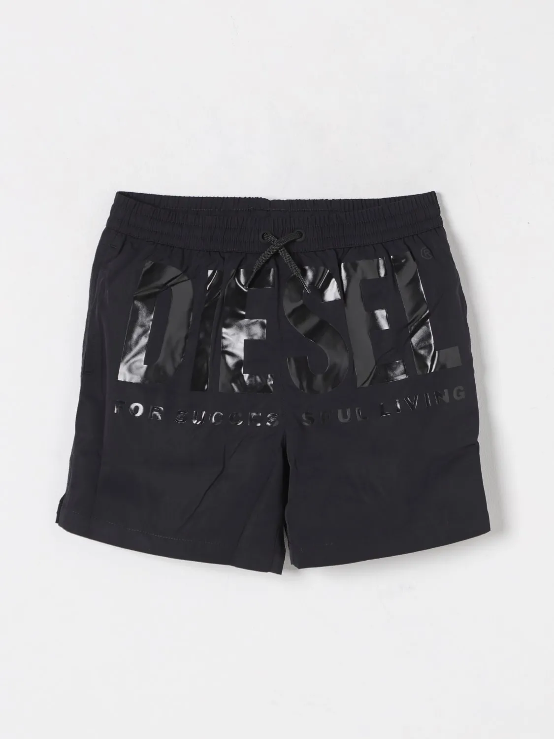 Costume da bagno con stampa logo Diesel