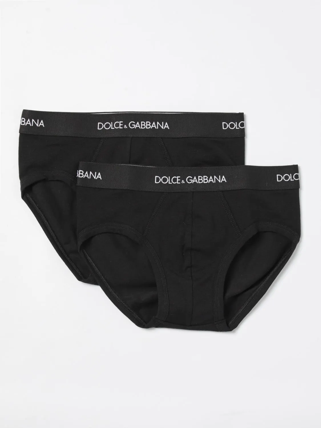 Set 2 slip intimi Dolce & Gabbana in cotone