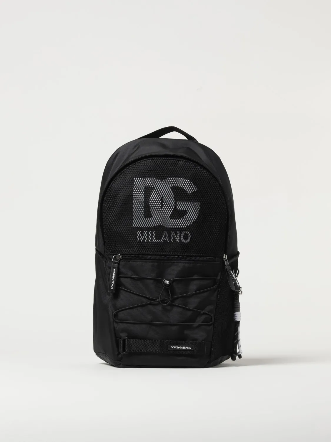 Zaino trekking DG Dolce & Gabbana in rete di nylon