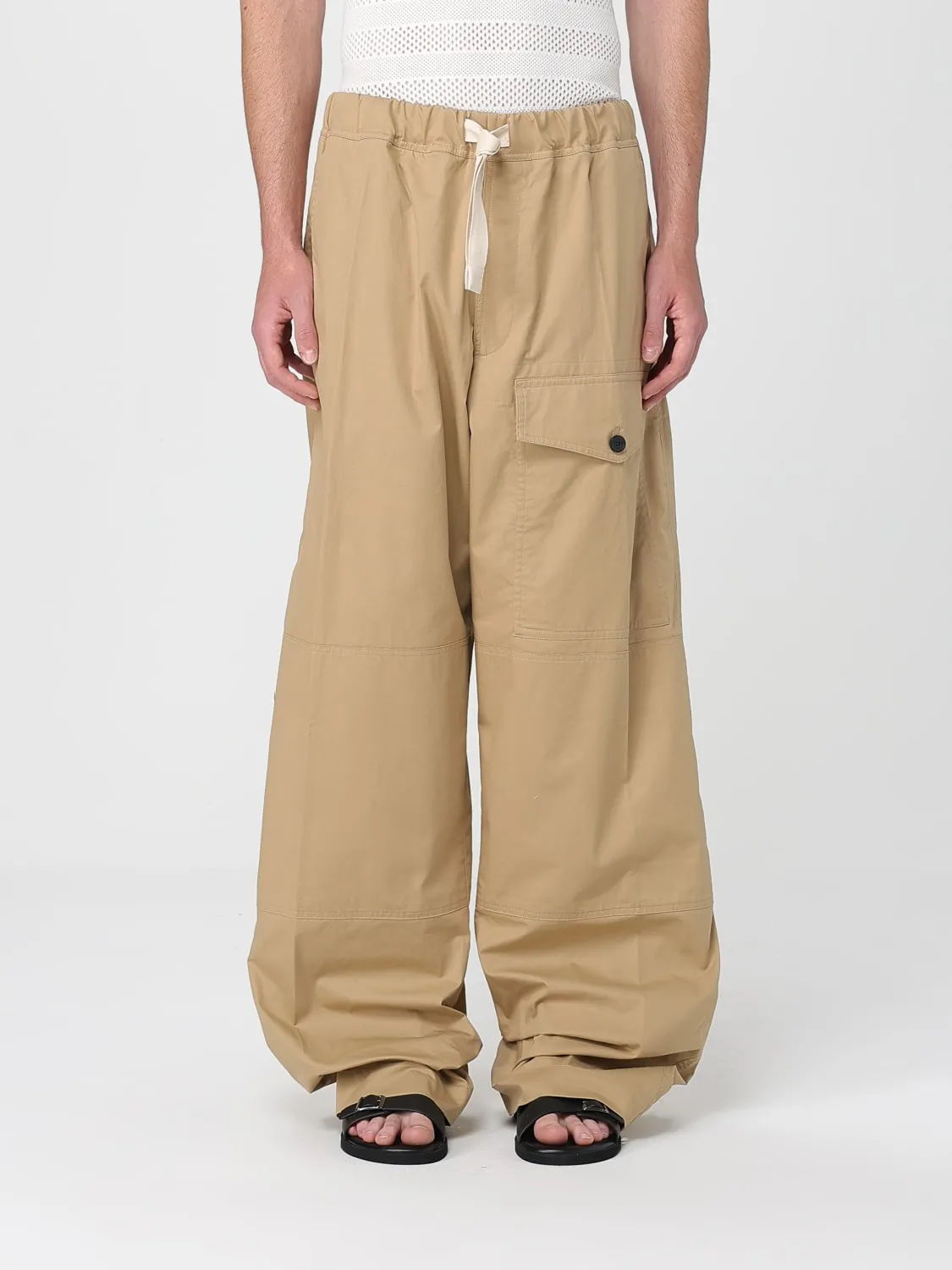 Pantalone cargo Dries Van Noten in cotone