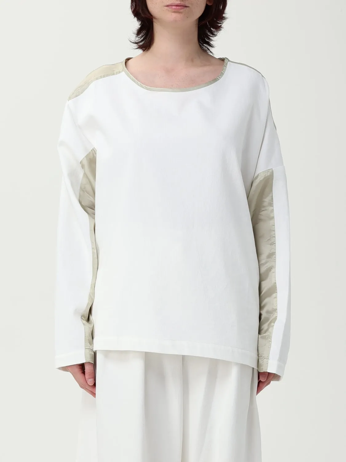 Blusa Dries Van Noten in misto cotone