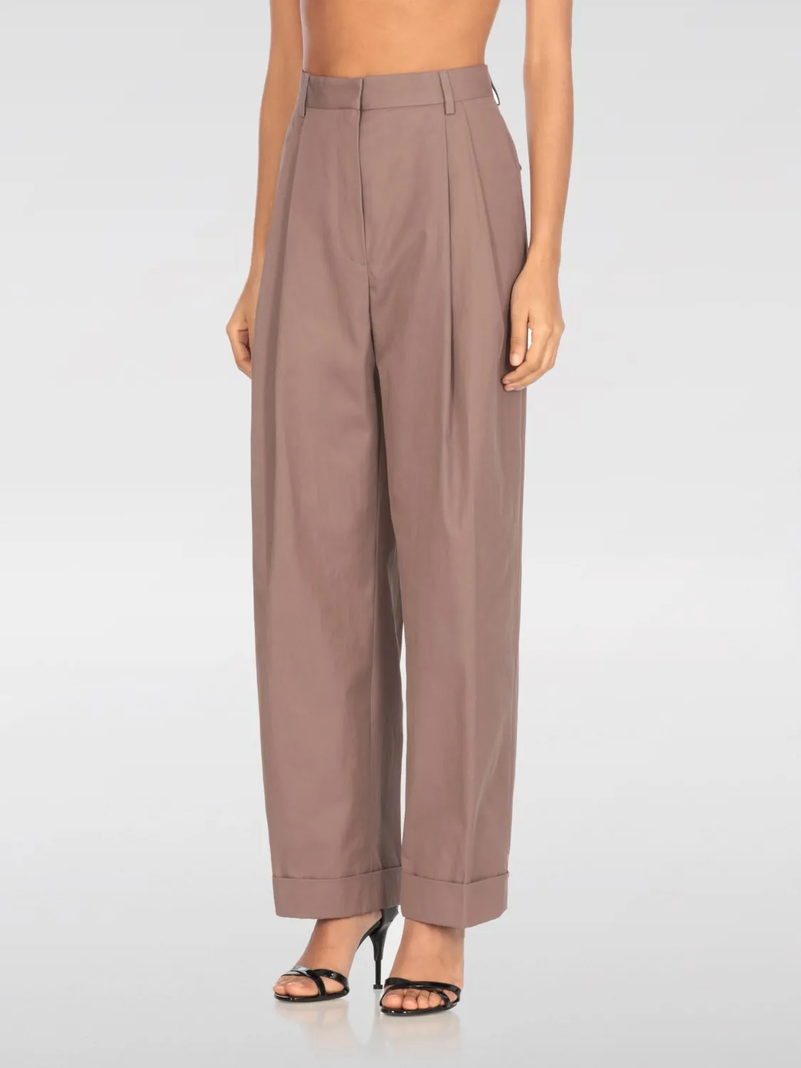 Pantalone classico Dries Van Noten in cotone