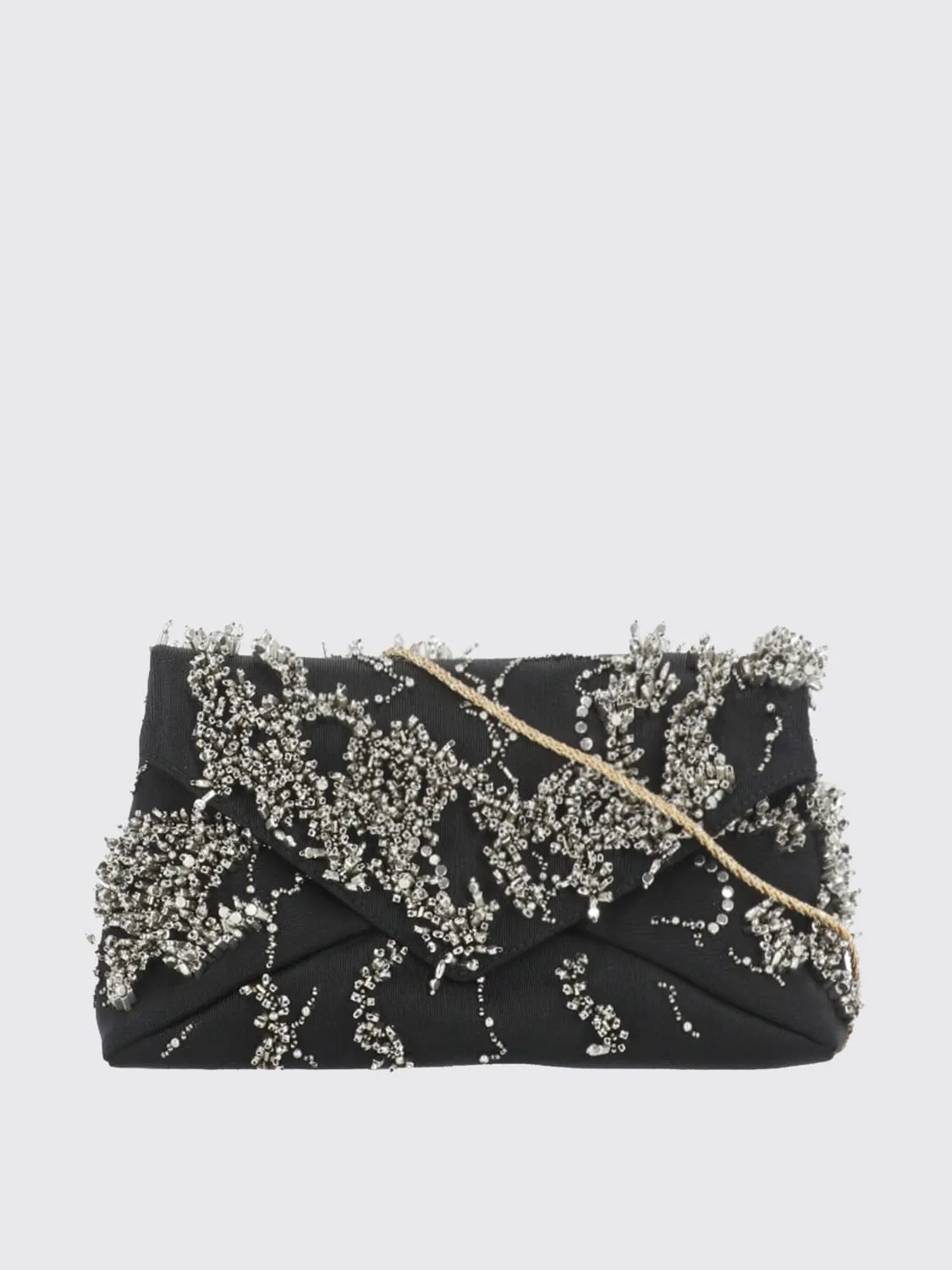 Borsa a tracolla con cristalli Dries Van Noten