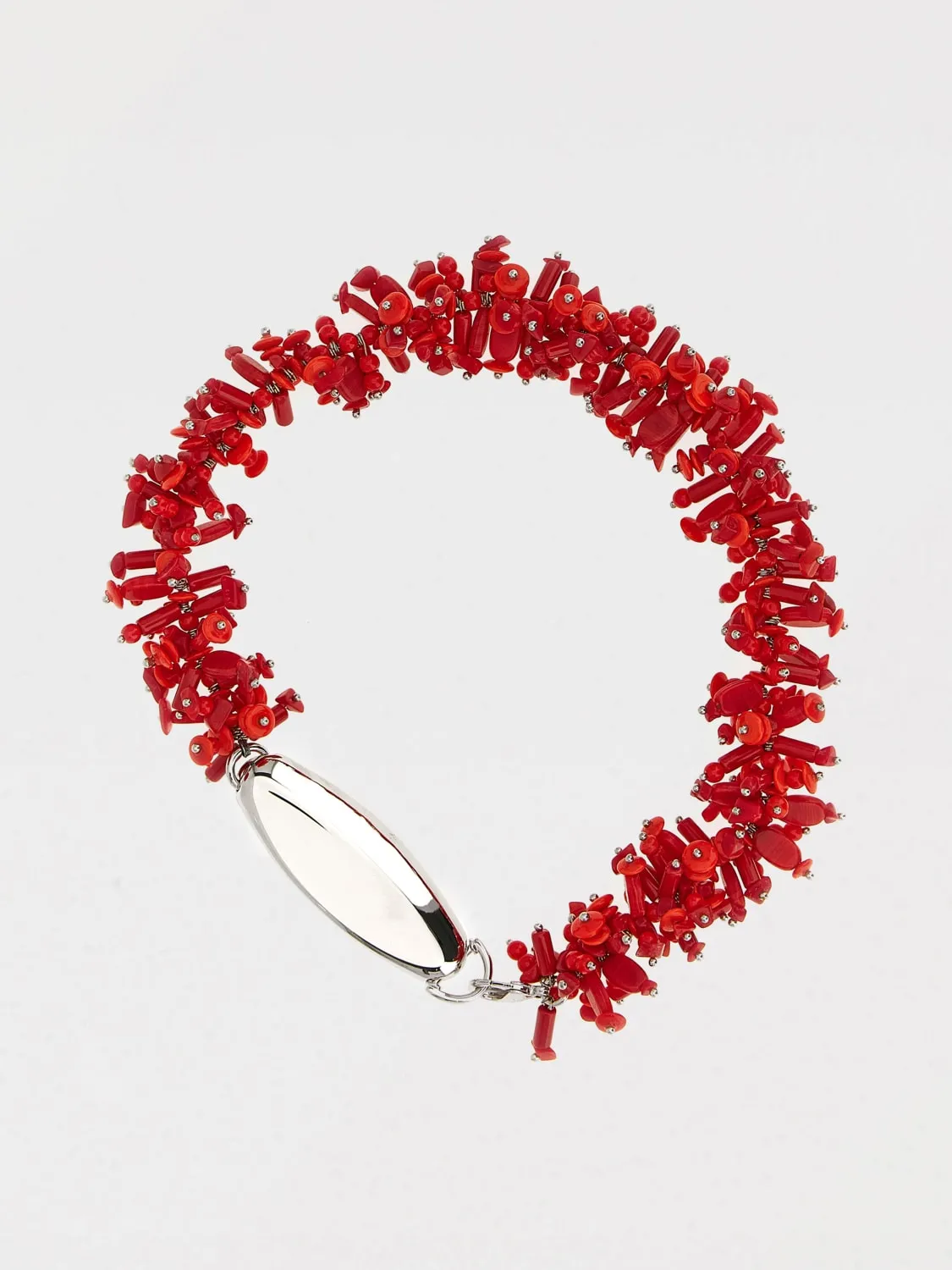 Collana Dries Van Noten in ottone con perline