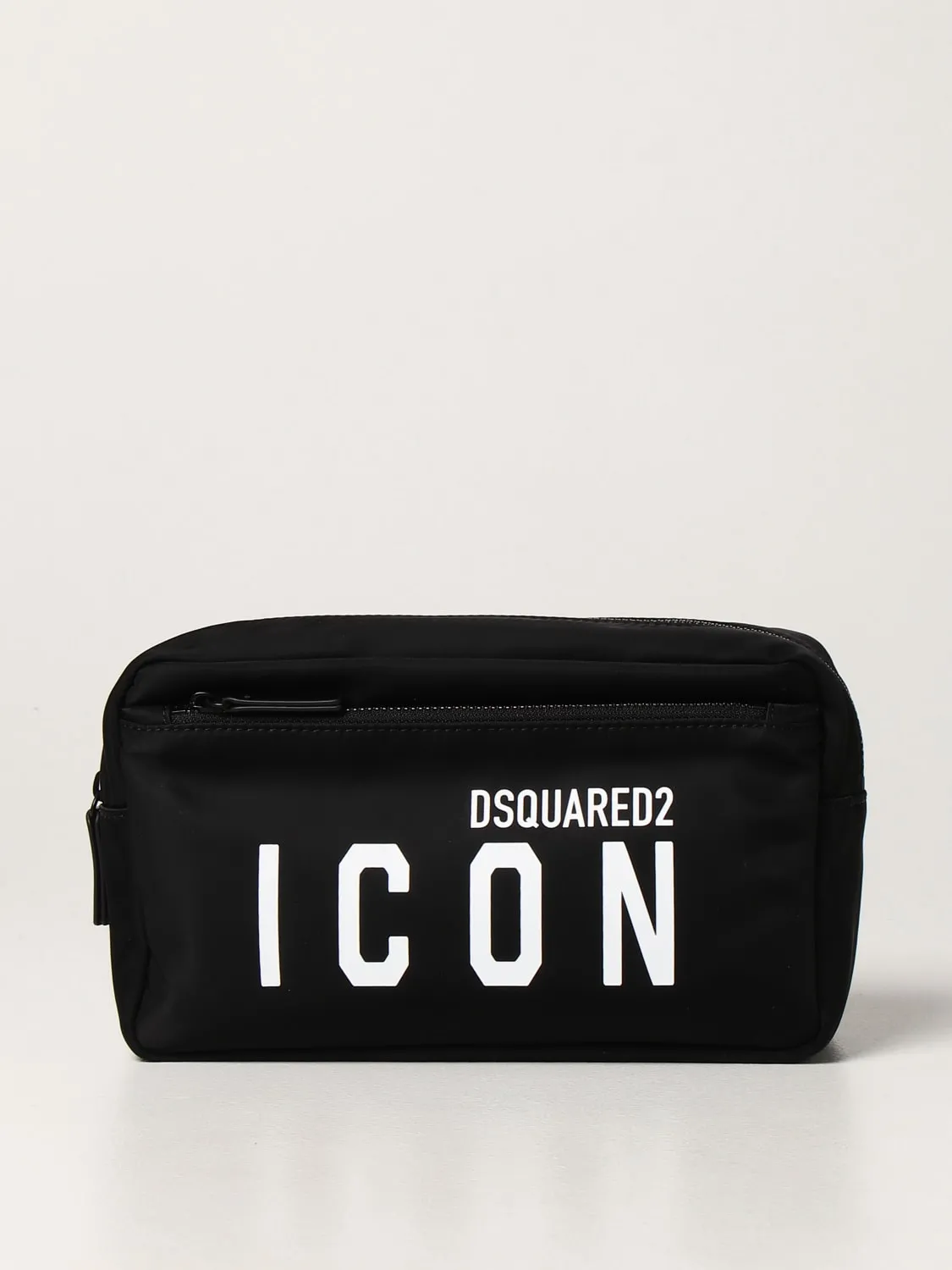 Beauty case Dsquared2 in nylon con logo Icon