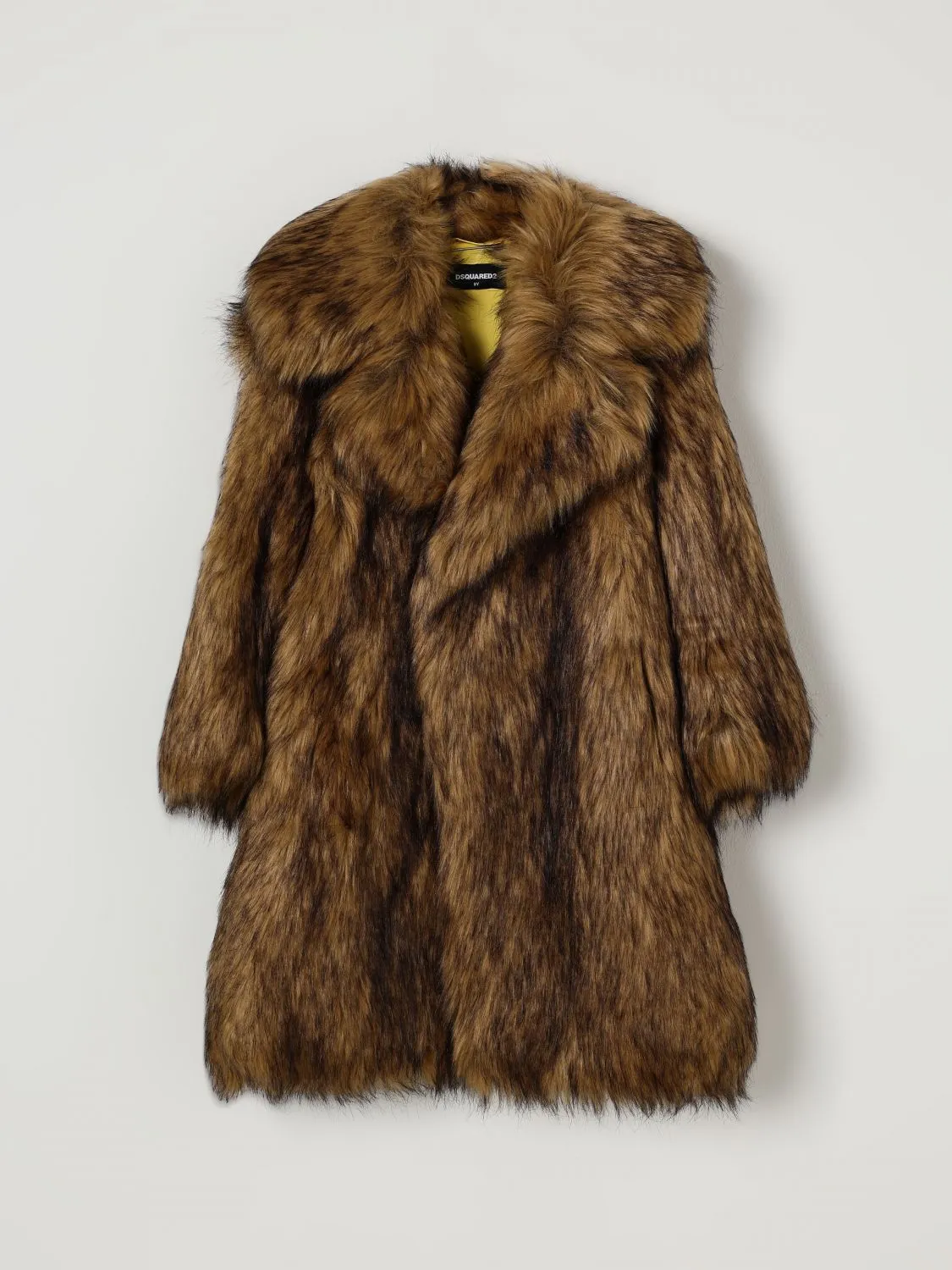 Cappotto Dsquared2 in pelliccia sintetica