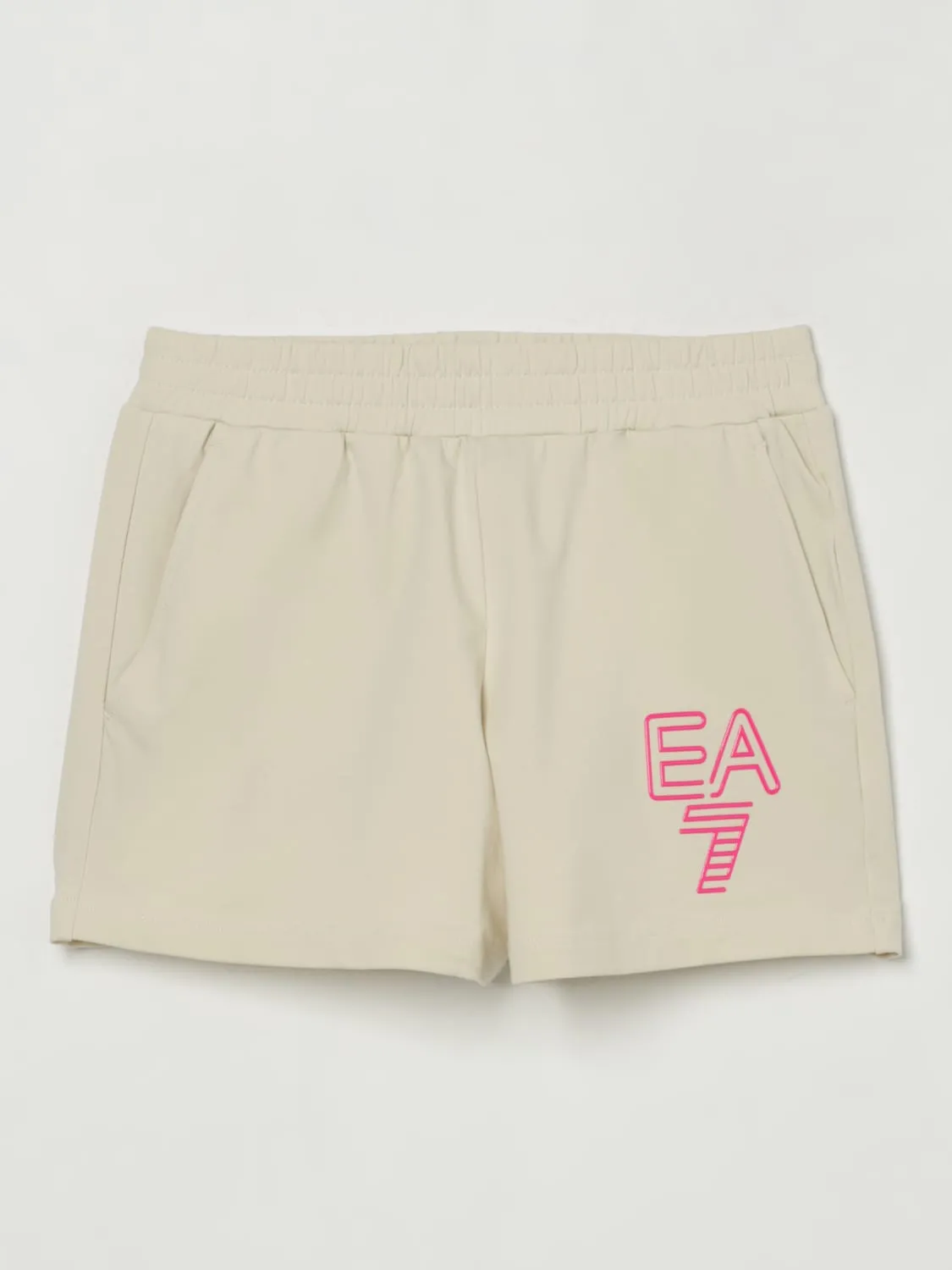 Pantaloncino sportivo EA7 in cotone stretch