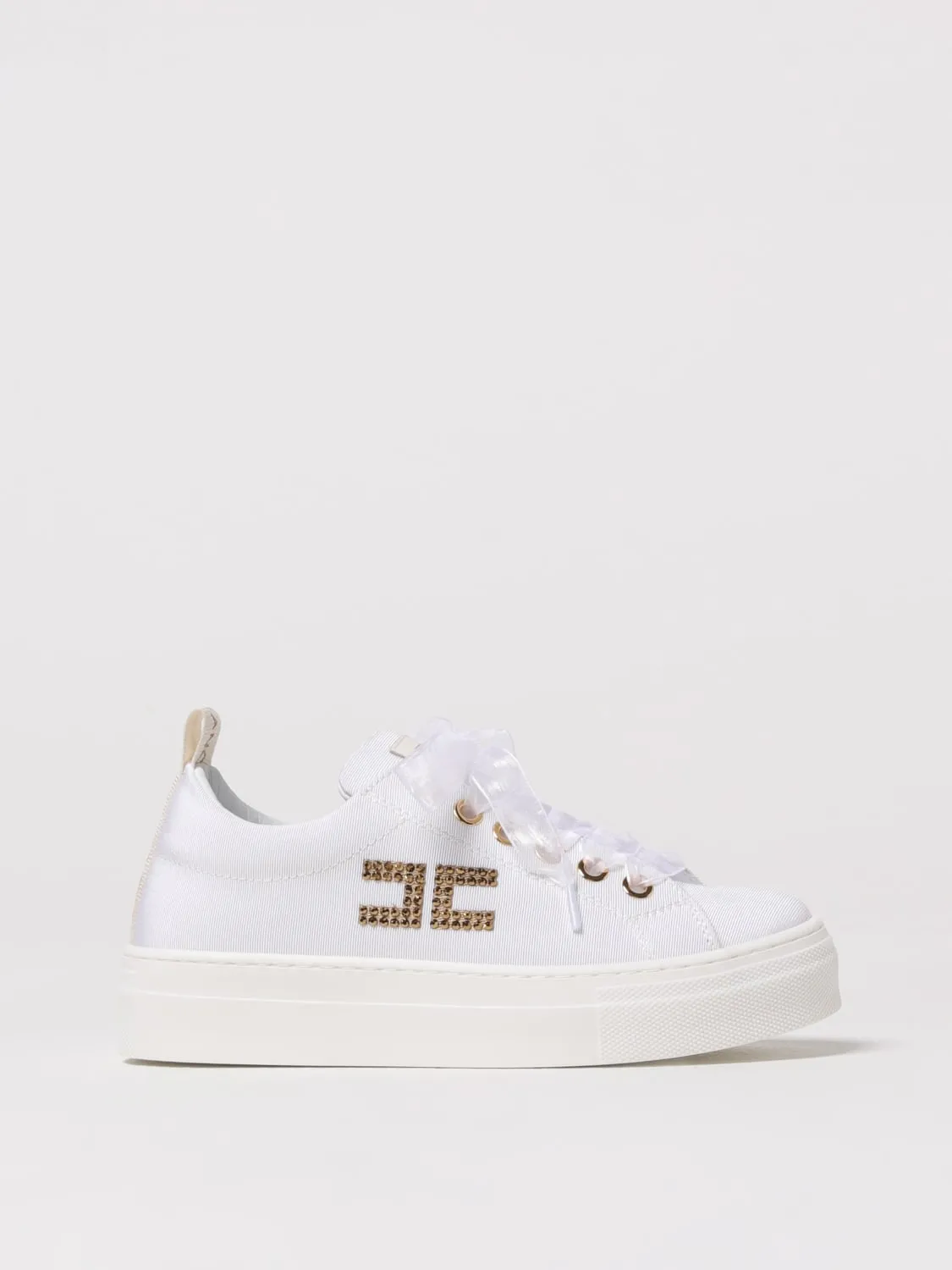 Sneaker Elisabetta Franchi La Mia Bambina in canvas