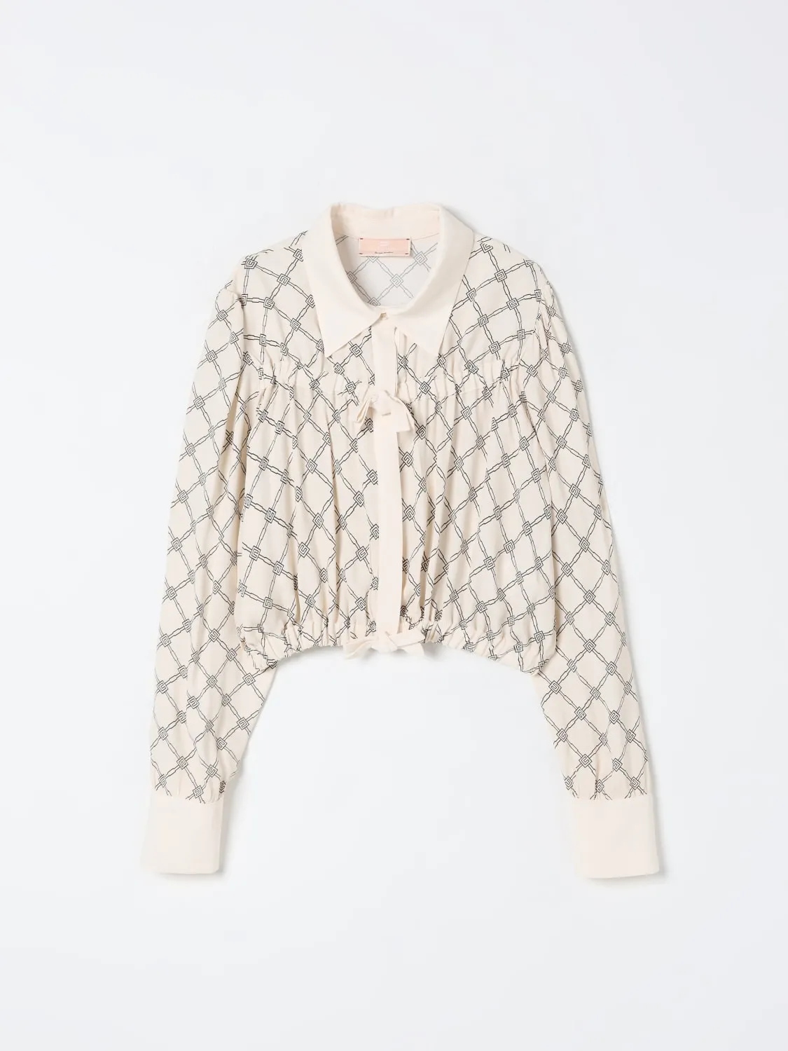 Camicia Elisabetta Franchi La Mia Bambina in crêpe