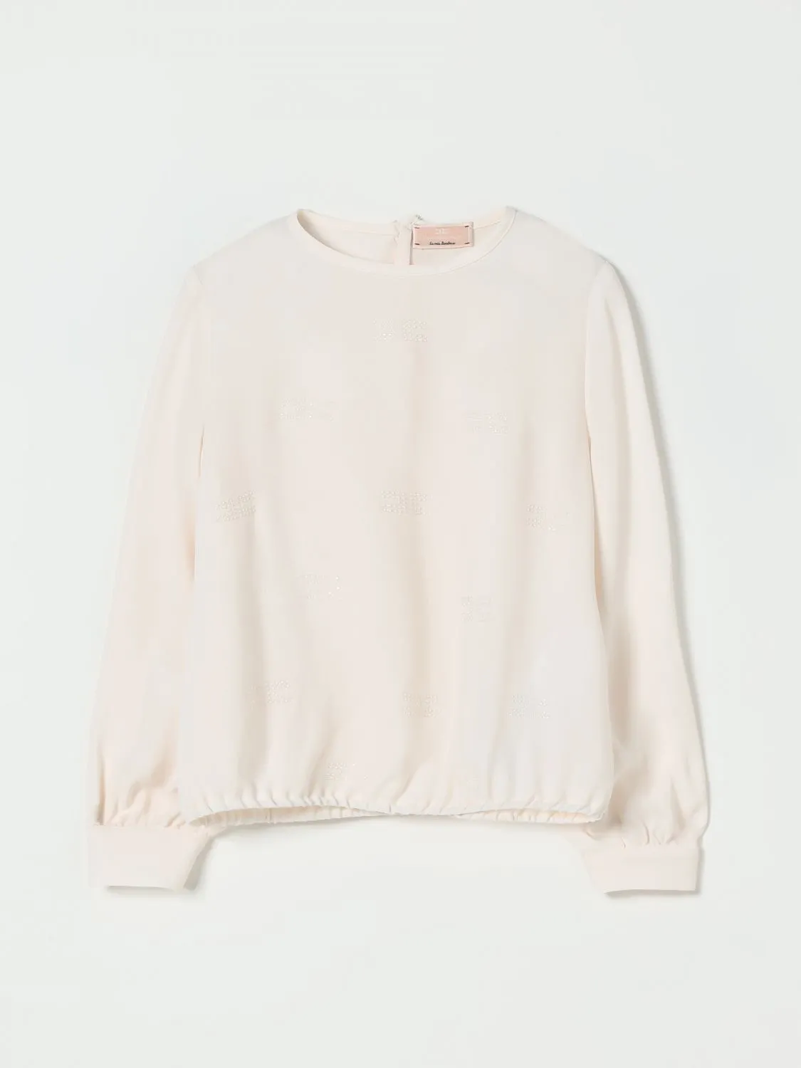 Blusa Elisabetta Franchi La Mia Bambina in crêpe