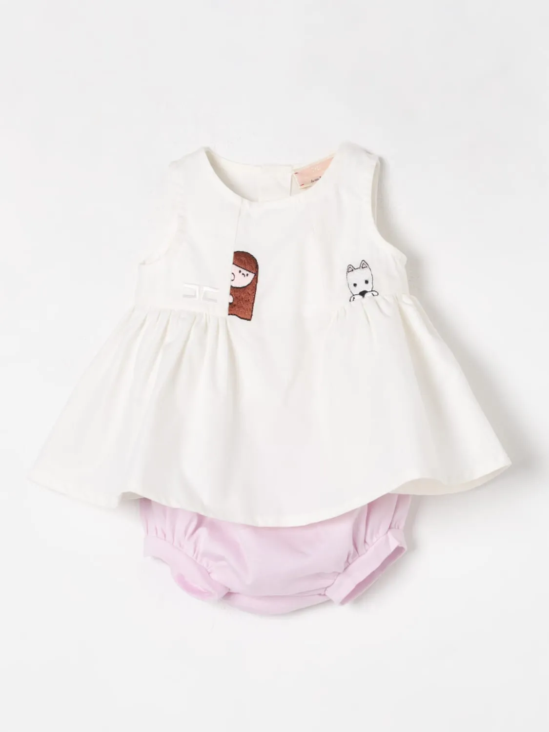 Coordinato in cotone Elisabetta Franchi La Mia Bambina