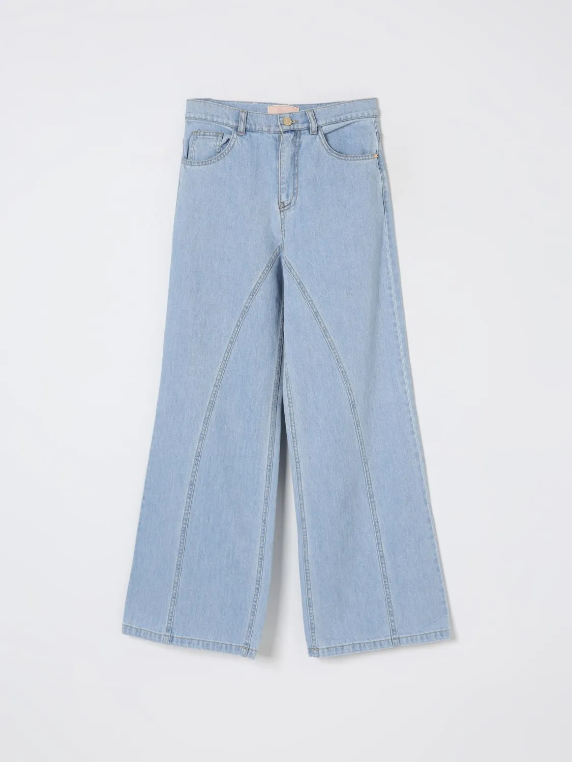 Jeans a 5 tasche Elisabetta Franchi La Mia Bambina