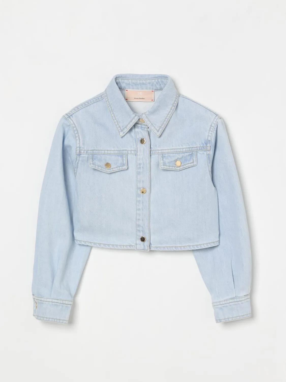 Camicia Elisabetta Franchi La Mia Bambina in denim