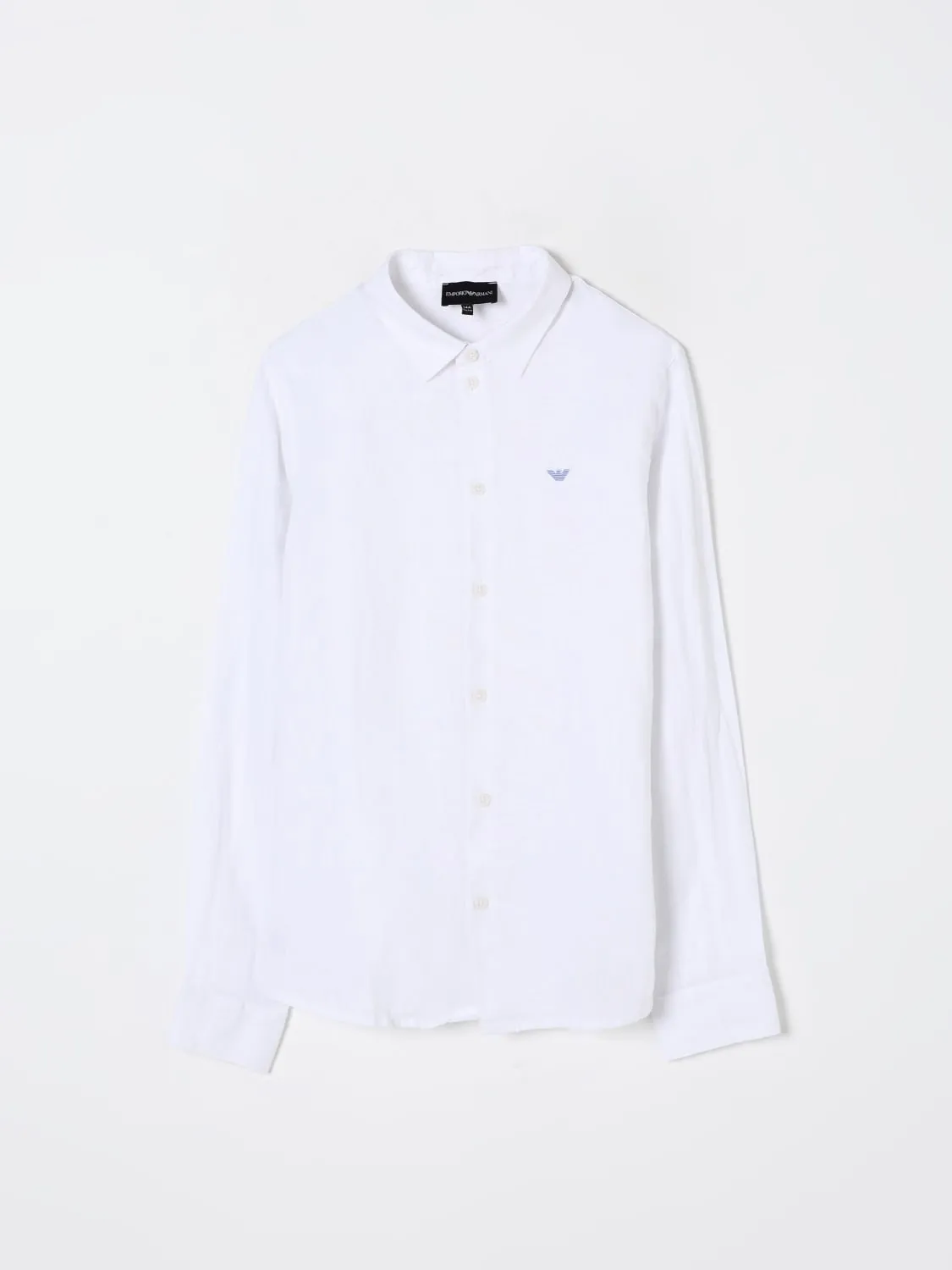 Camicia Emporio Armani in cotone con logo