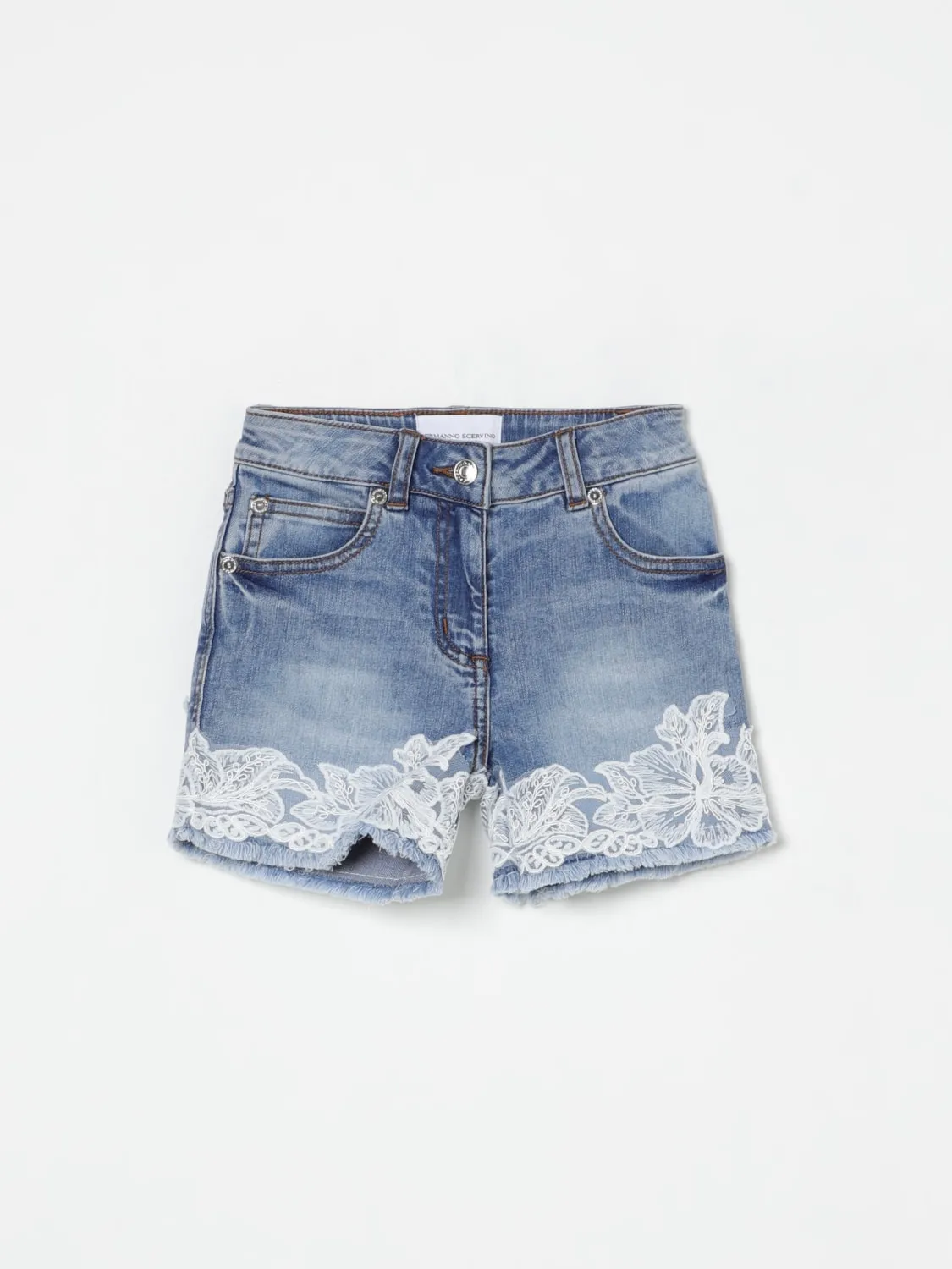 Pantaloncino di jeans Ermanno Scervino Junior