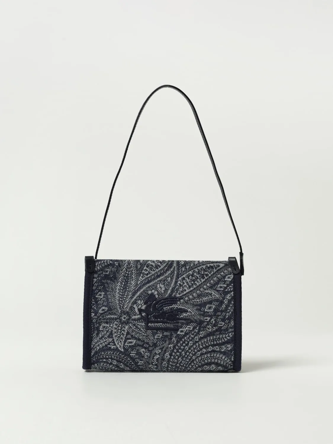 Borsa Etro in cotone con motivo paisley jacquard