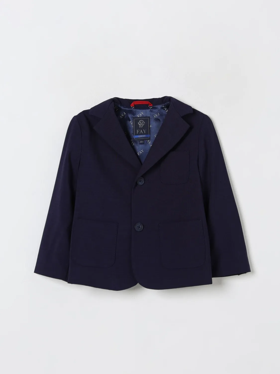 Blazer a monopetto Fay Junior