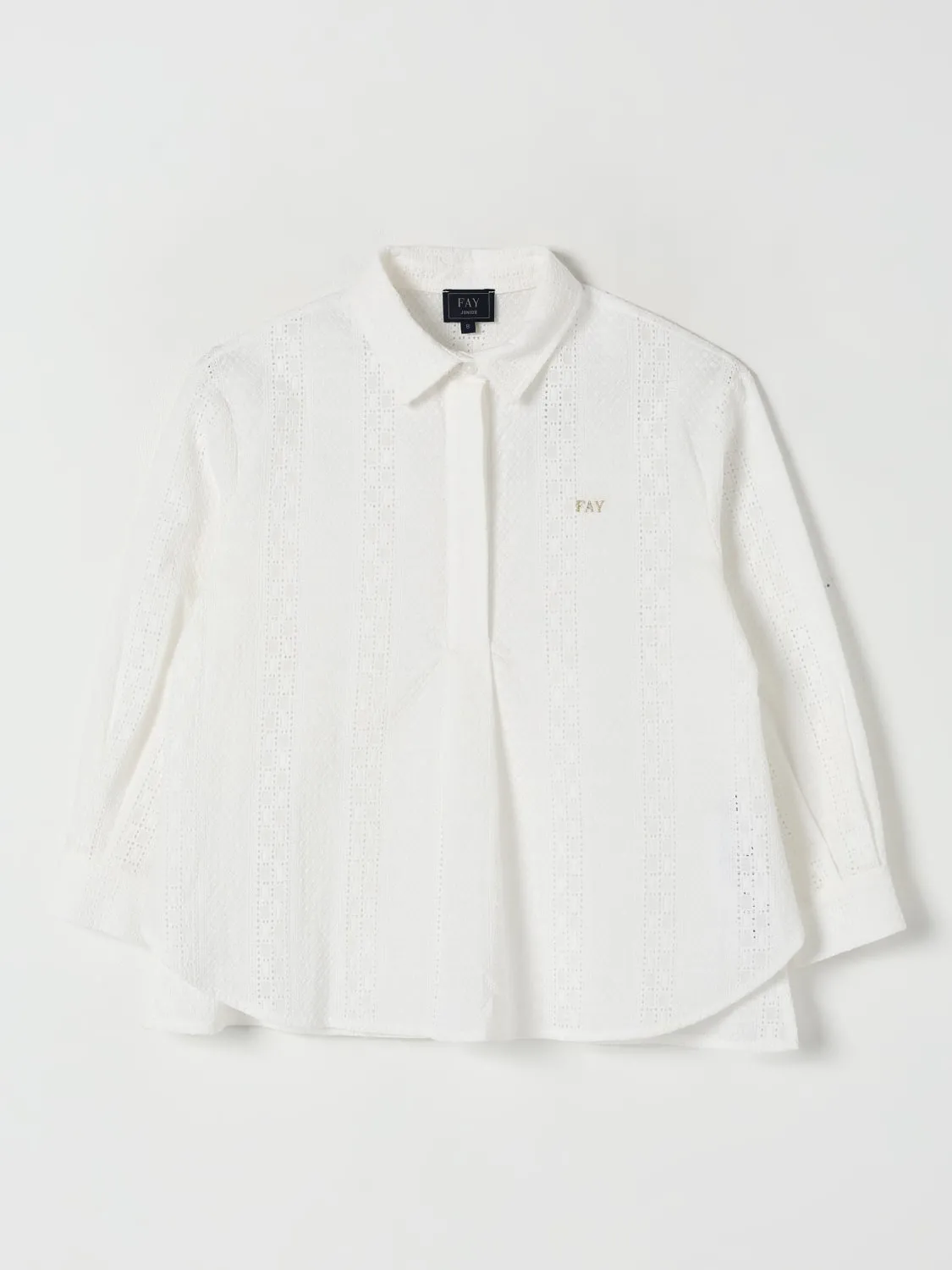 Camicia Fay Junior in cotone