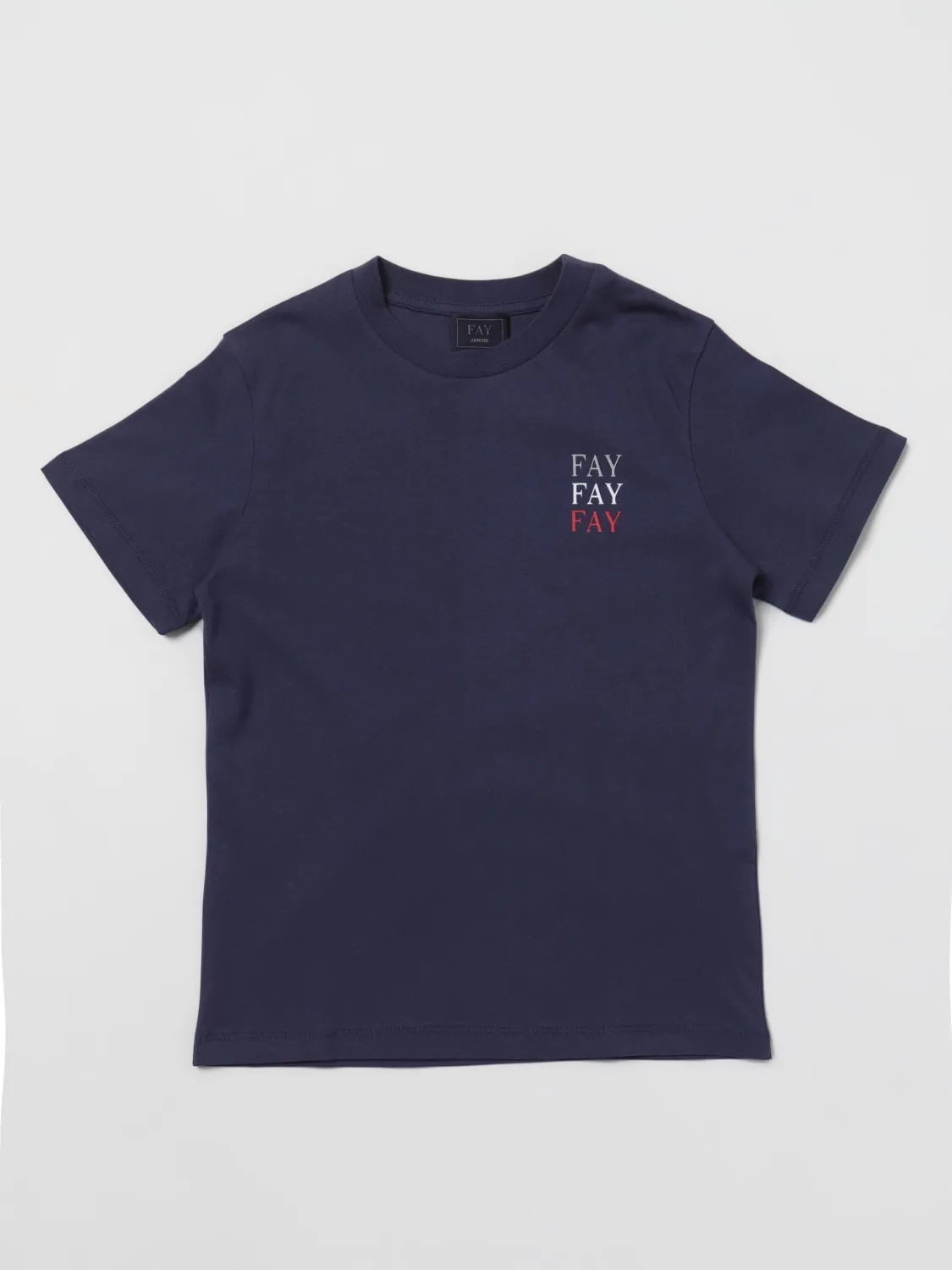 T-shirt Fay Junior in cotone