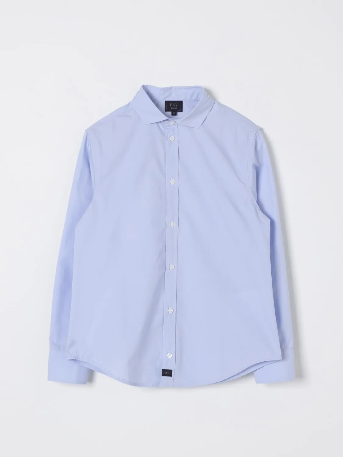 Camicia classica in cotone Fay Junior