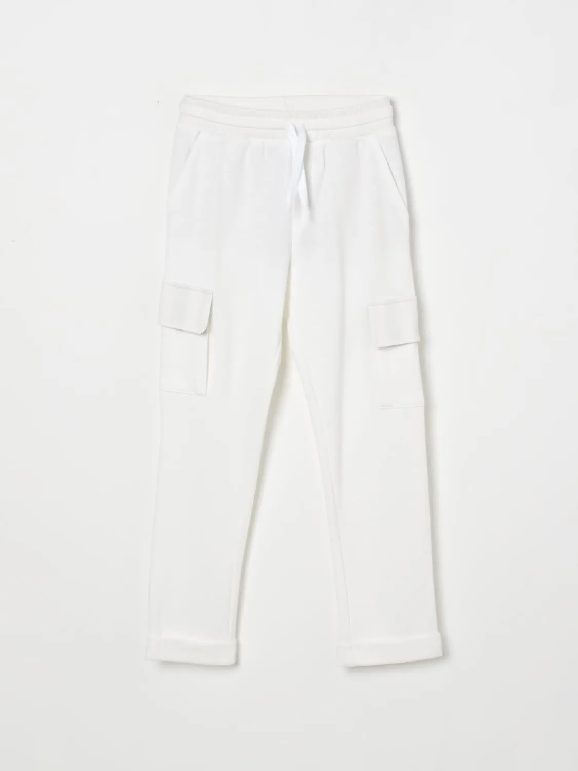 Pantalone jogging cargo in cotone Fay Junior