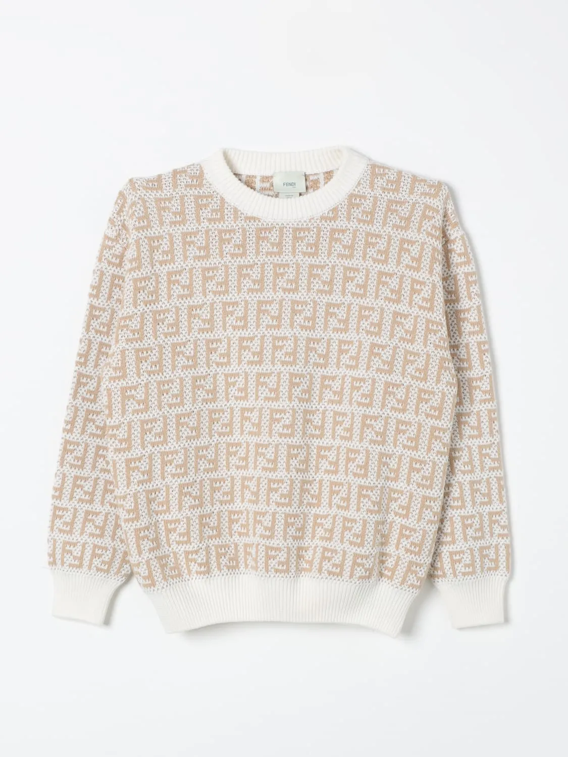 Maglia FF Fendi Kids in cotone